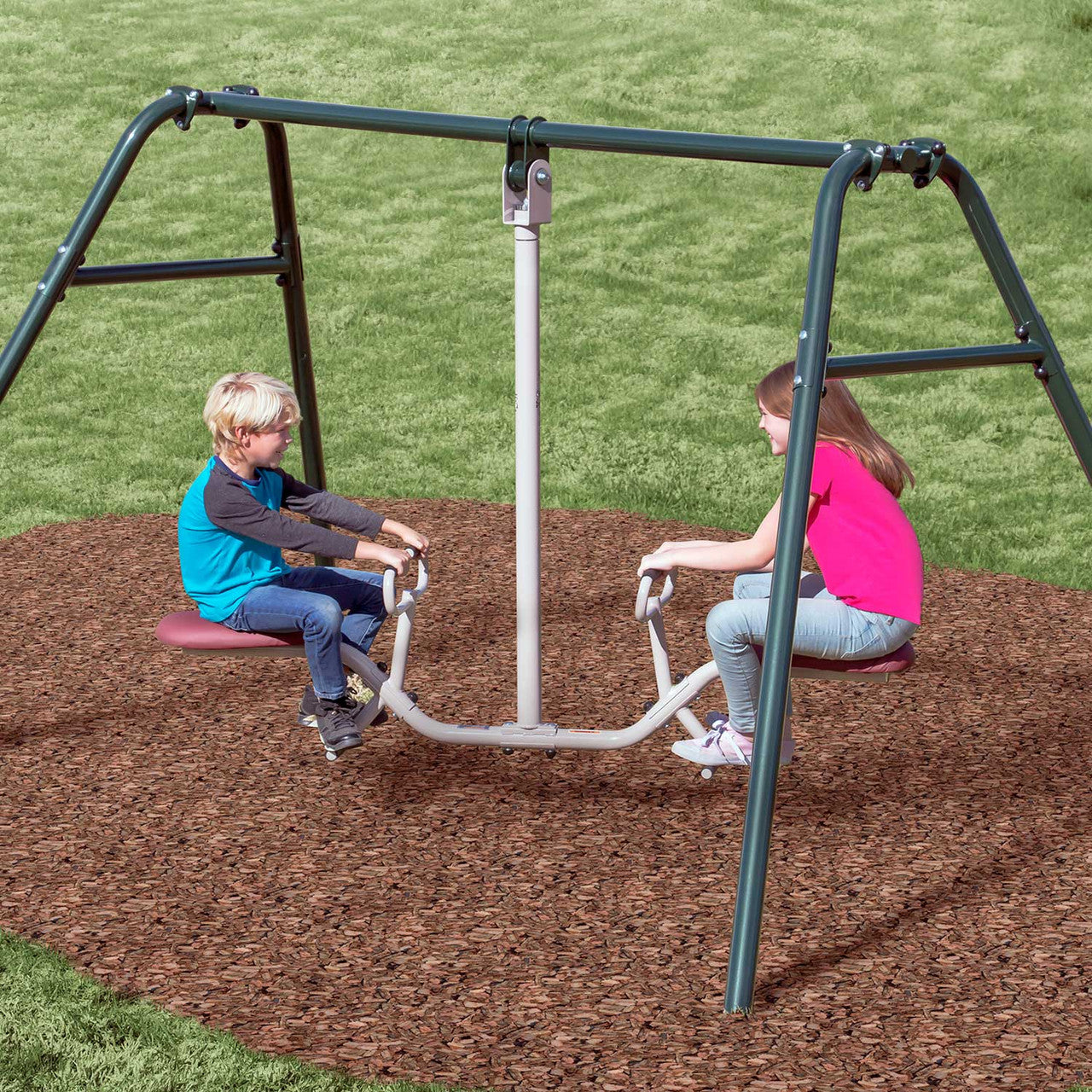 Gym Dandy Tilt A Swing - 360° Multi-Directional Baby Swing for Indoor & Outdoor Play | GD 6662 | Perfect for Backyards, Playrooms & Daycares