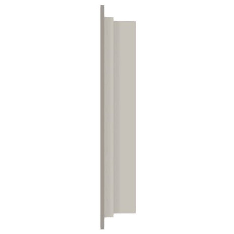 Ketcham 190 Deluxe Series Single Door Recessed Mounted Medicine Cabinet - Perfect for Bathroom, Bedroom & Vanity Organization