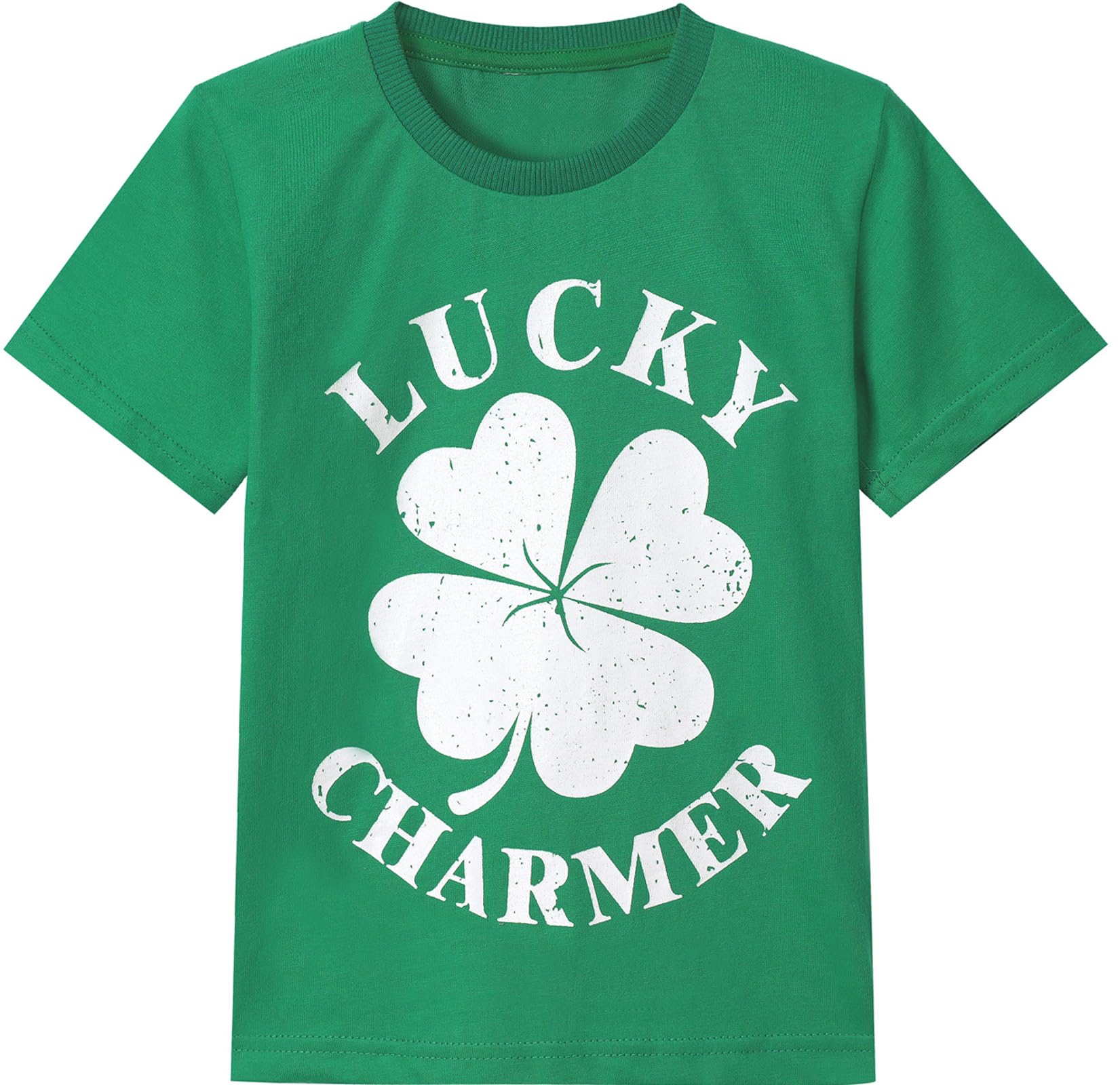 Kids & Toddler St. Patrick's Day T-Shirts - COSLAND Shamrock Tees for Boys & Girls (2T-Large) | Perfect for School, Parties & Irish Celebrations