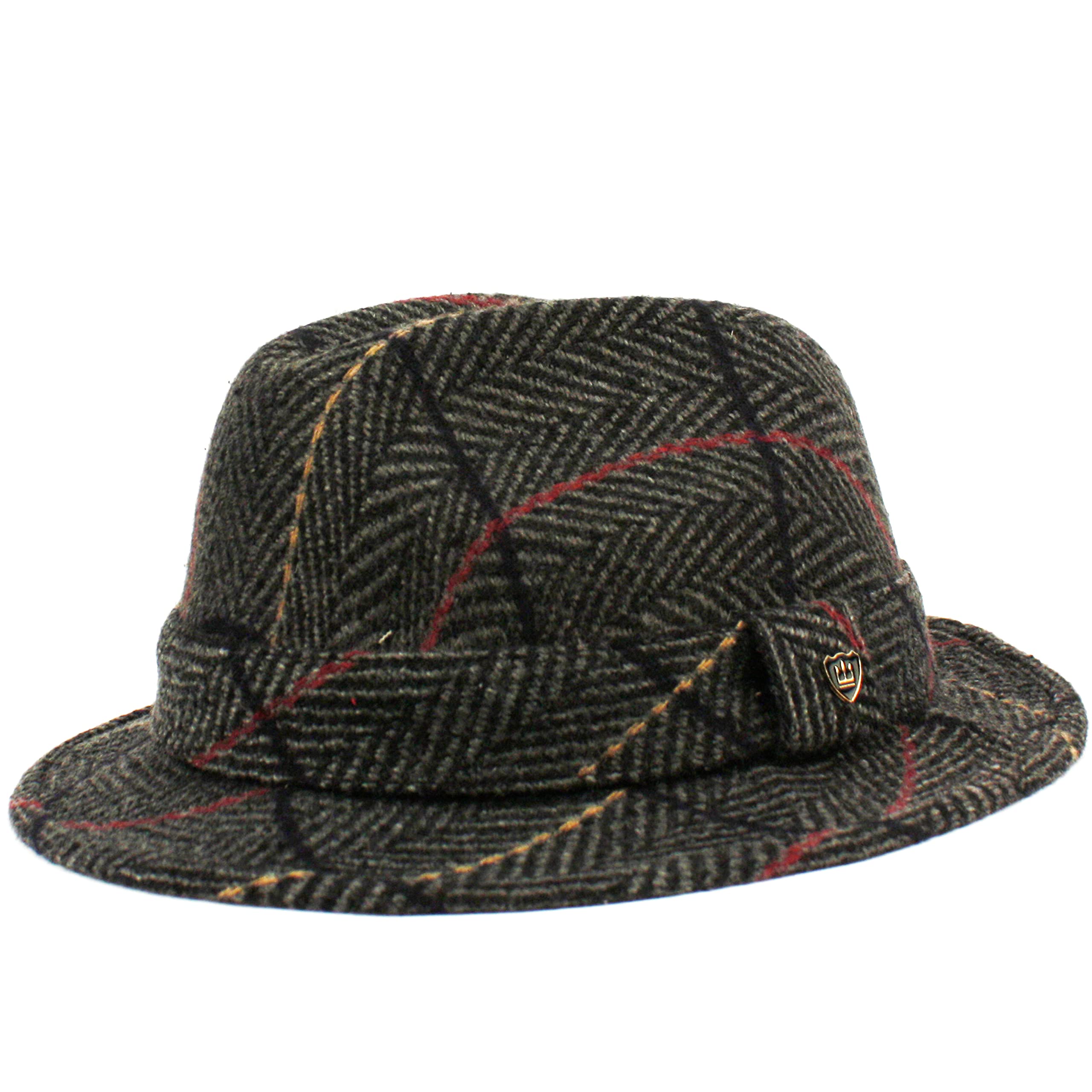 Stylish Wool Fedora Hat for Men & Women - Classic Irish Walking Hat for Outdoor Adventures, Hiking & Travel