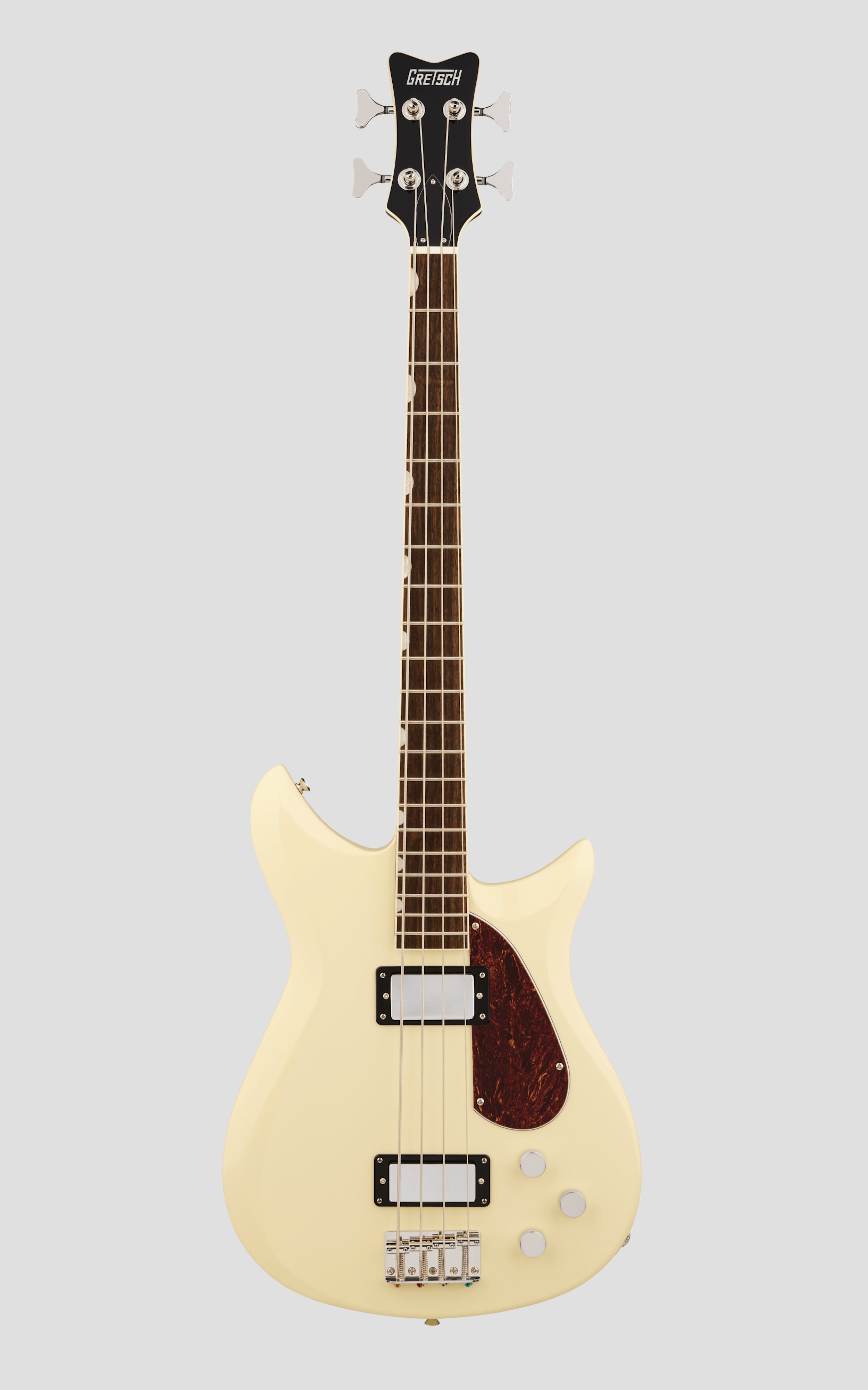Gretsch Electromatic CVT Bass Guitar - Double Cut Vintage White Finish | Pre-Order Now for Rock, Jazz & Studio Performances