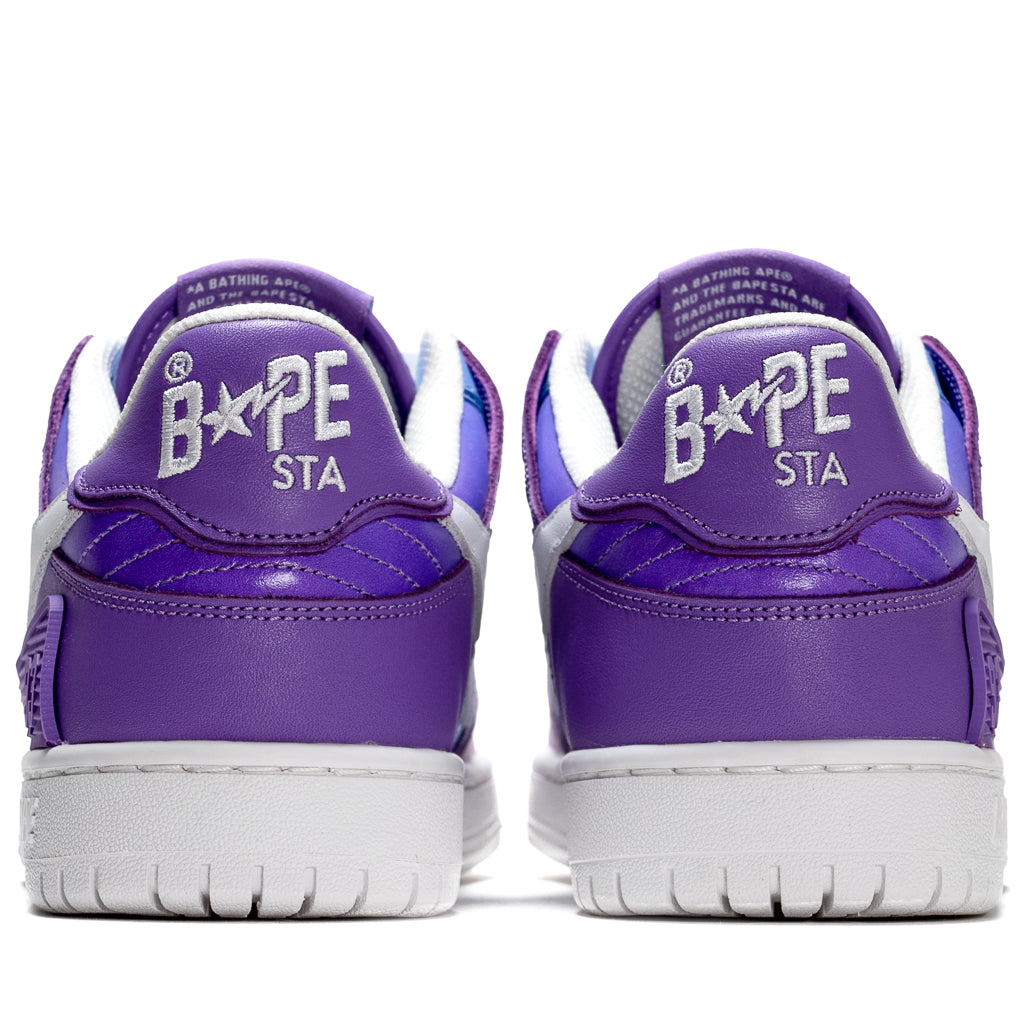 BAPE Sk8 Sta #1 Purple Sneakers - Stylish Streetwear Shoes for Men & Women | Perfect for Casual Wear, Skateboarding & Urban Fashion