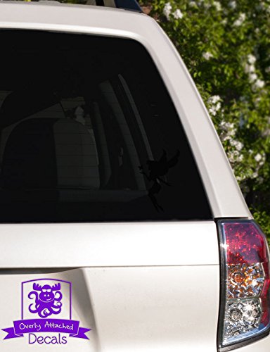 Fairy with Butterfly Vinyl Decal - 4