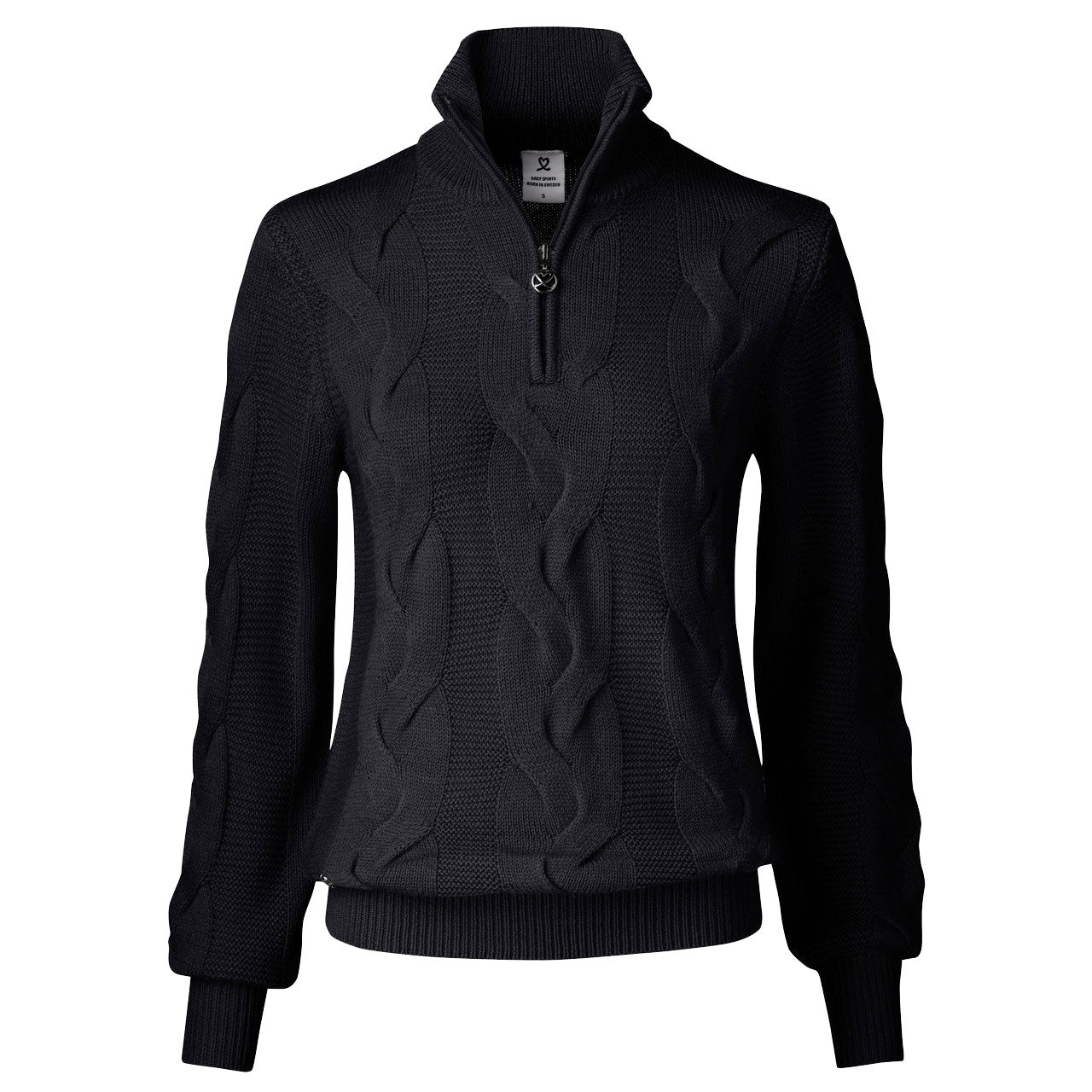 Women's 1/2 Zip Golf Sweater - Breathable & Stretchable Daily Sports Pullover for Golfing, Running & Outdoor Activities