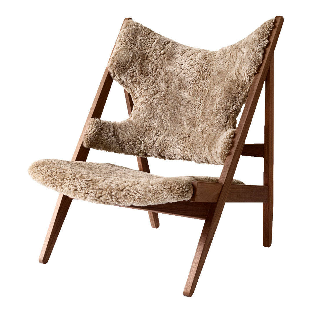 Cozy Knitting Lounge Chair for Relaxation - Ergonomic Design with Soft Cushions - Perfect for Reading, Knitting, or Napping in Living Room & Bedroom