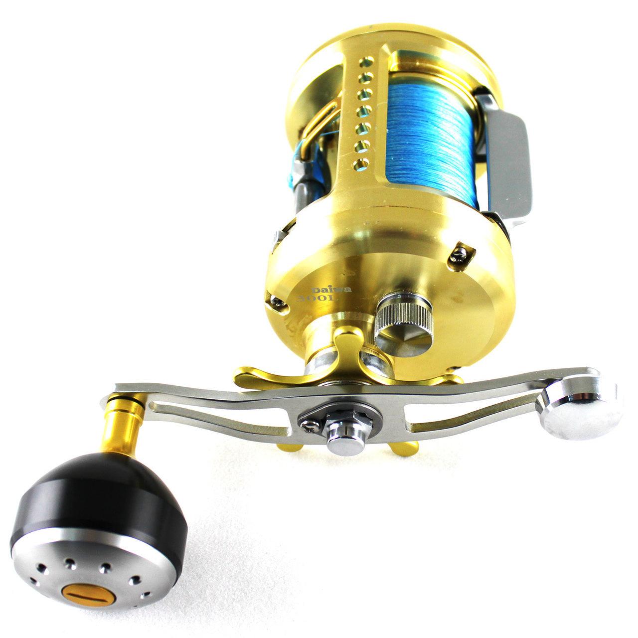 Jigging World Power Handle for Daiwa TD Luna Round Baitcasting Reels - Upgrade Your Fishing Gear for Saltwater & Freshwater Angling