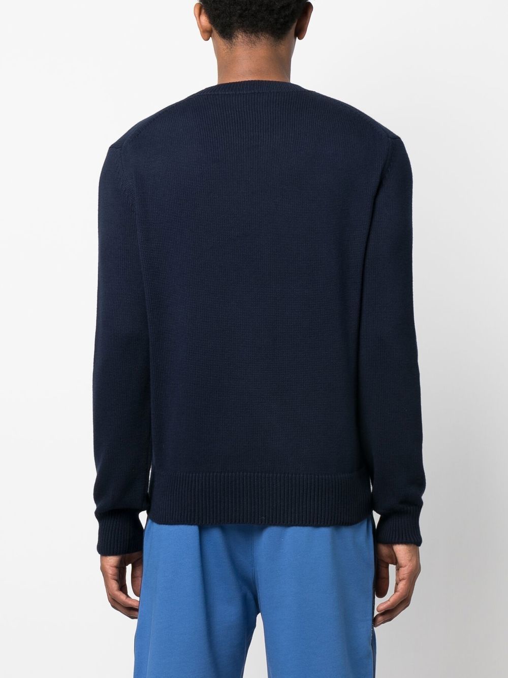 Alexander McQueen Blue Cashmere Sweater for Women - Luxury Knitwear for Fall & Winter, Office & Casual Wear