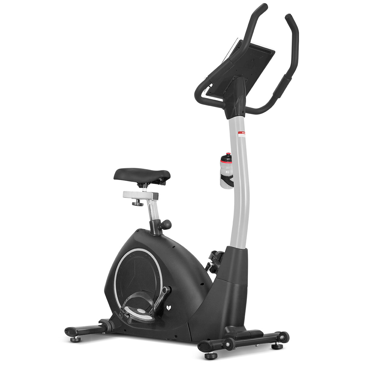 EXER 80 Stationary Exercise Bike for Home Workout - Indoor Cycling Bike with LCD Monitor & Adjustable Resistance - Perfect for Cardio, Weight Loss & Fitness Training at Home