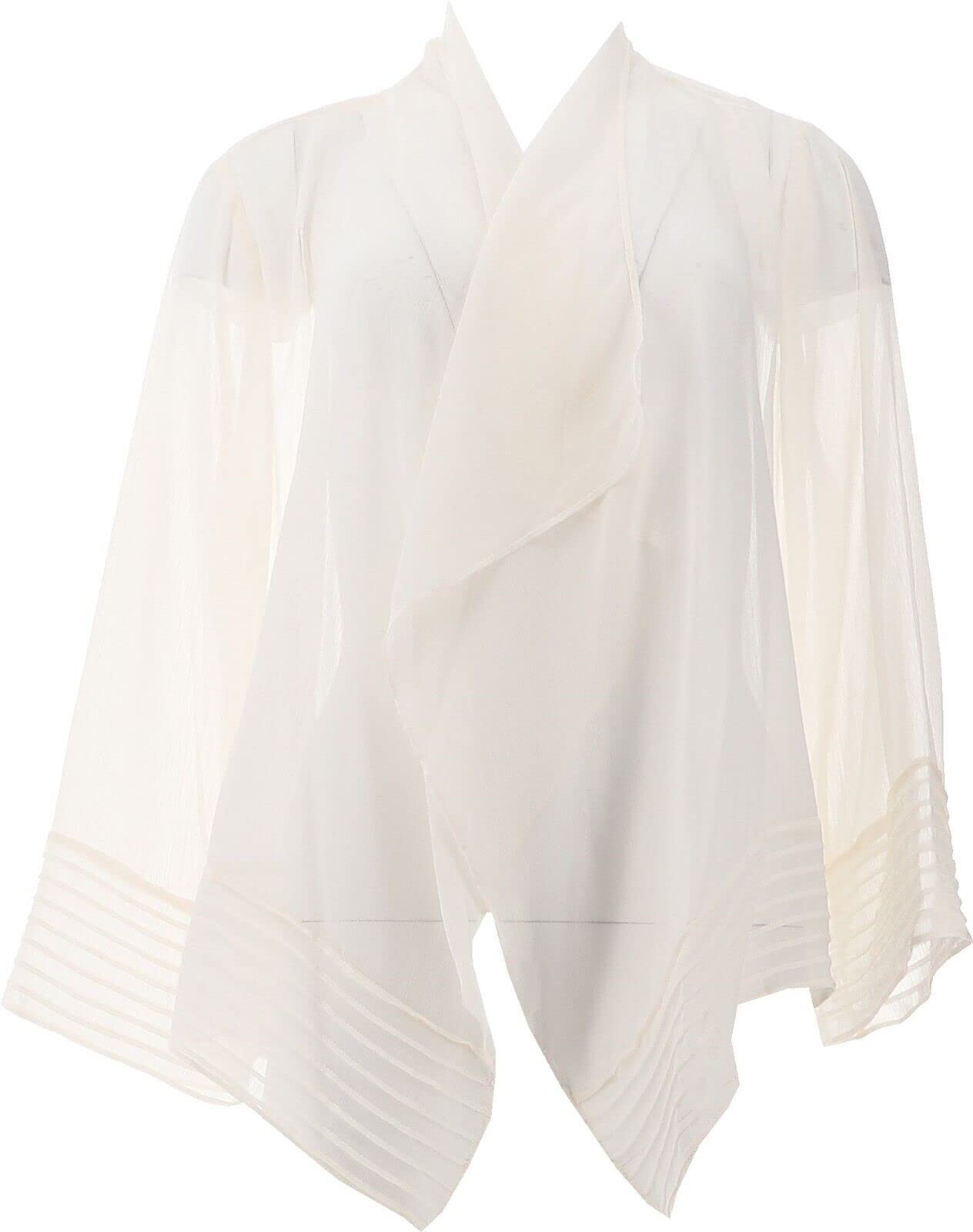 WynneLayers Yoryu Pleat Cardigan 741-399 - Stylish Women's Knit Cardigan for Office, Casual Outfits & Fall Layering