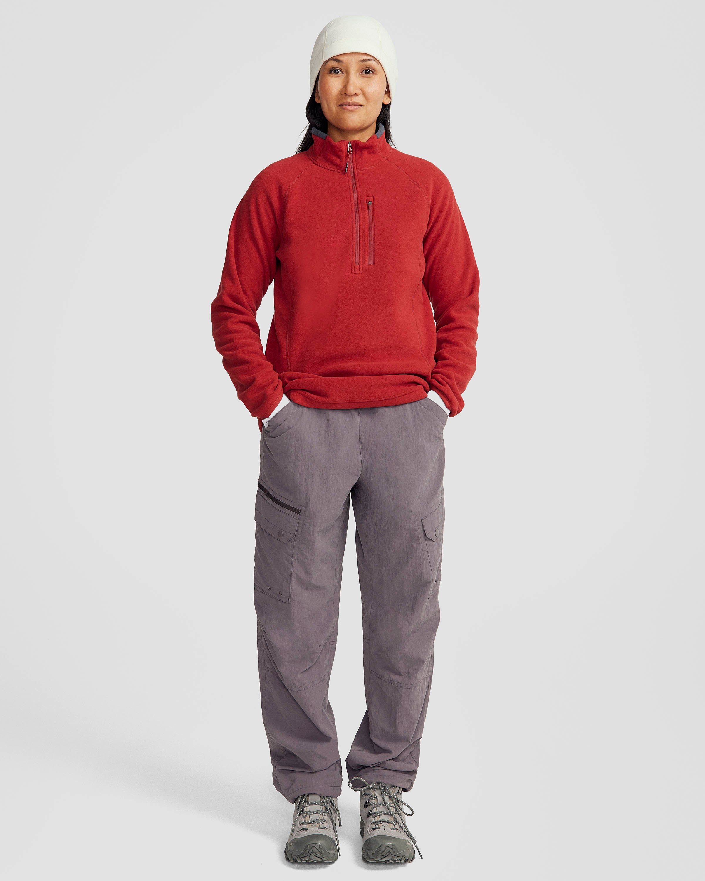 Women's Ridge 100 PrimaLoft Bio Insulated Pullover Hoodie - Lightweight Waterproof Winter Jacket for Hiking, Skiing & Outdoor Activities