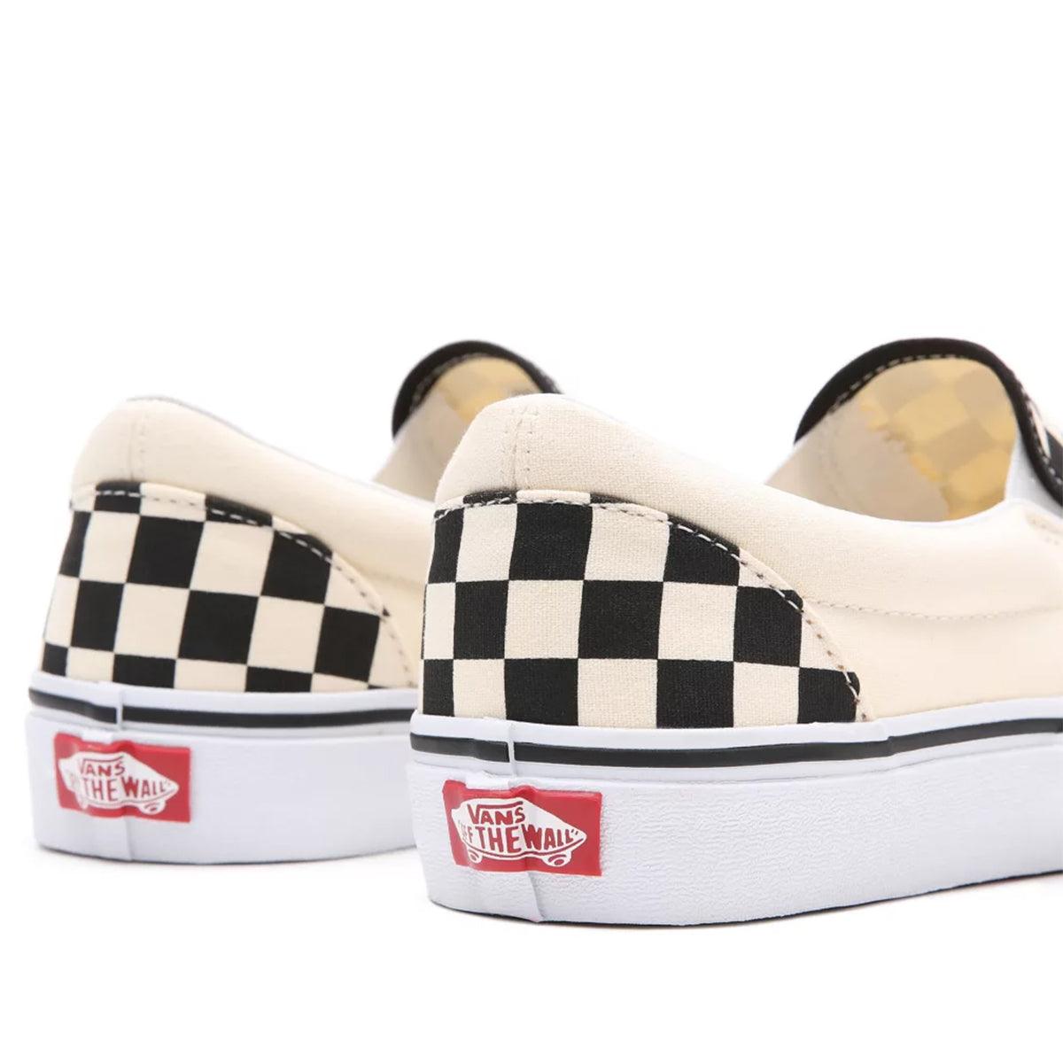 Classic Checkerboard Slip-On Shoes for Men & Women - Comfortable & Stylish Casual Sneakers for Everyday Wear, Walking, and Skateboarding