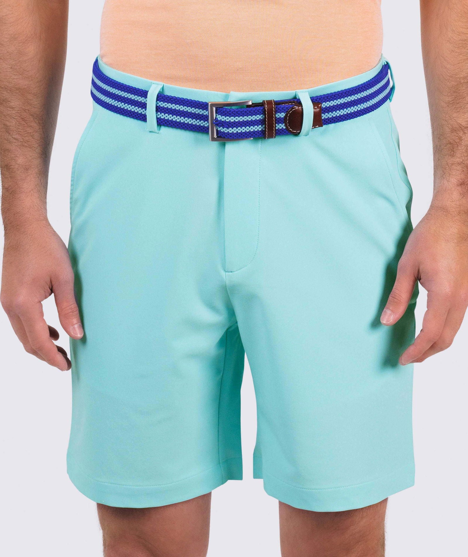 Tri Cities Stretch Shorts for Men - Comfortable Athletic Running Gym Workout Shorts with Pockets - Perfect for Jogging, Training & Casual Wear