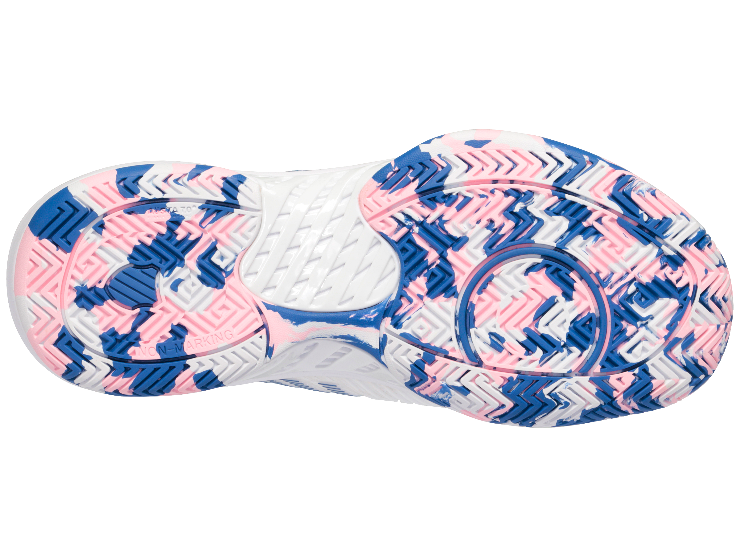 Hypercourt Supreme Women's Tennis Shoes - White/Star Sapphire/Orchid Pink | Lightweight & Durable Court Sneakers for Women | Perfect for Tennis, Pickleball & Casual Wear