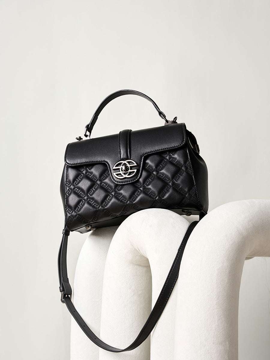 Soft Quilted Leather Purse for Women - Stylish Crossbody Handbag with Adjustable Strap - Perfect for Work, Travel & Everyday Use