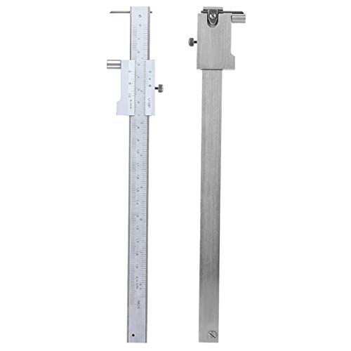 Precision Parallel Vernier Caliper - Professional Crossed Caliper Measuring Tool for Workshop, Metalworking & DIY Home Improvement Projects | Accurate Gauge Measurement for Machining, Woodworking & Crafting