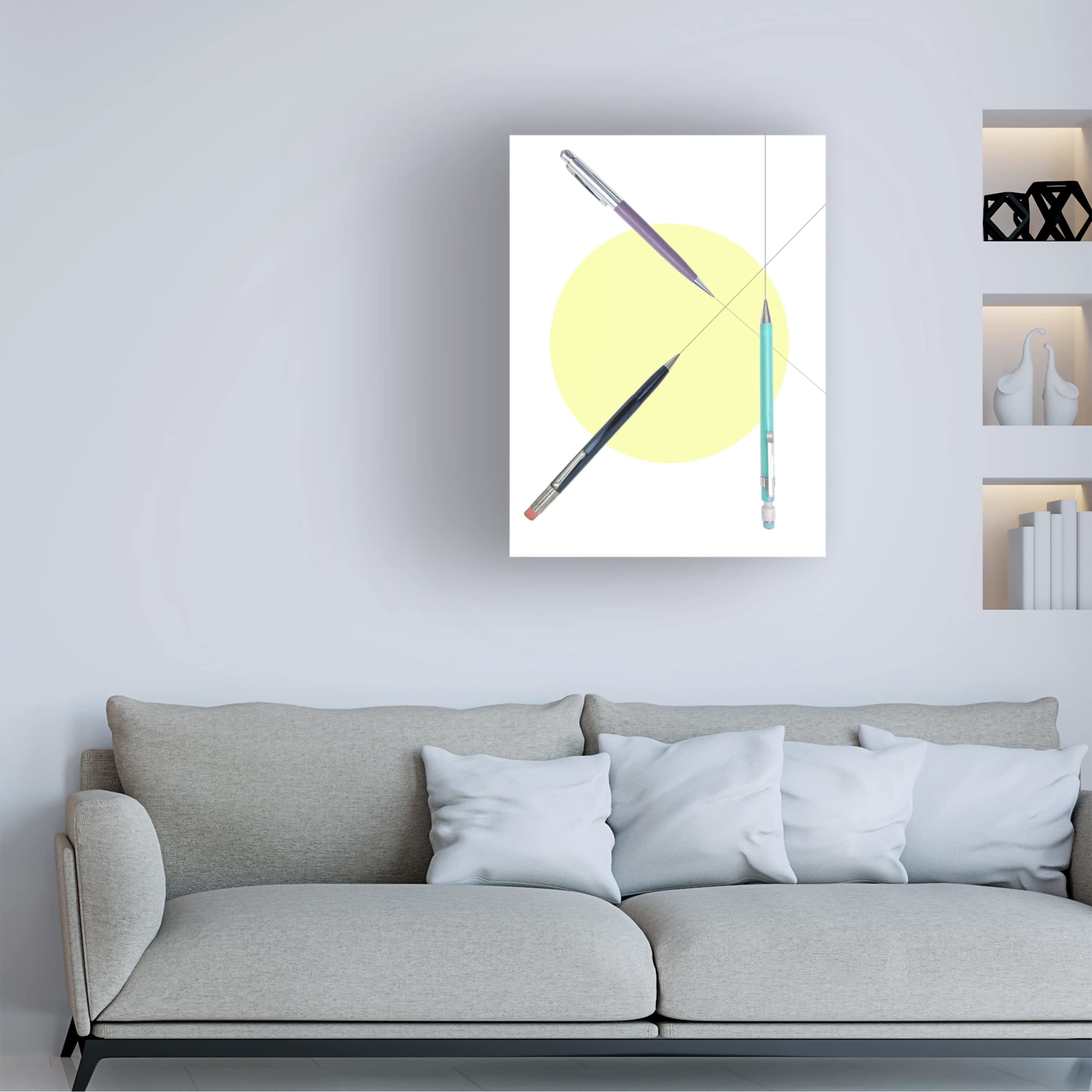 Thomas Brown 'School Study VI' Canvas Art Print - Premium Trademark Fine Art for Home, Office & Classroom Decor