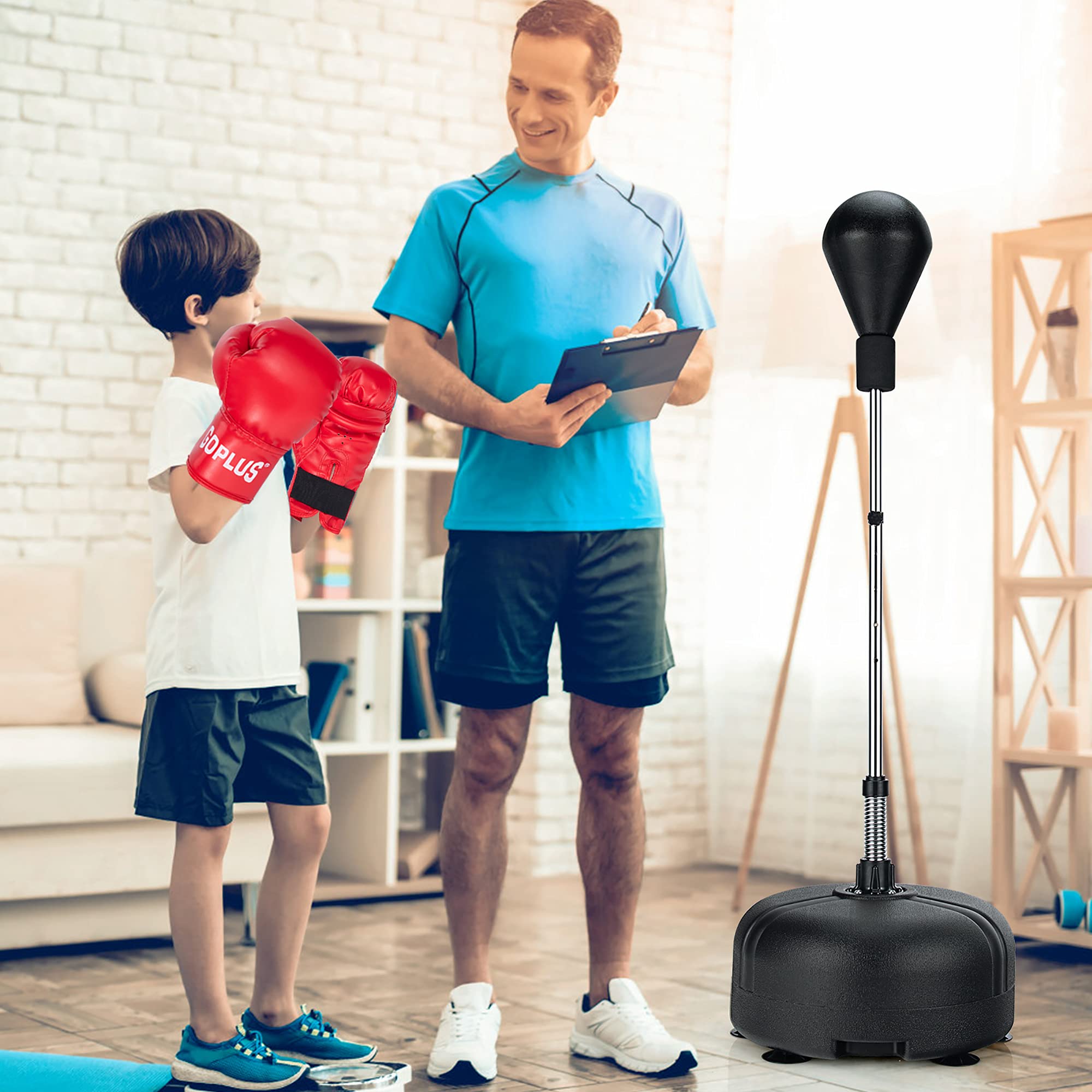 DORTALA Freestanding Punching Bag - 55