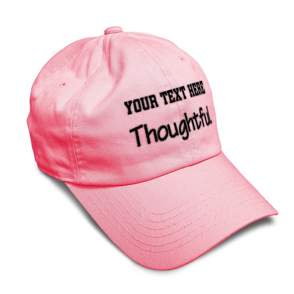 Speedy Pros Soft Baseball Cap - Thoughtful Human Values Twill Cotton Dad Hats for Men & Women - Perfect for Outdoor Sports, Casual Wear & Sun Protection