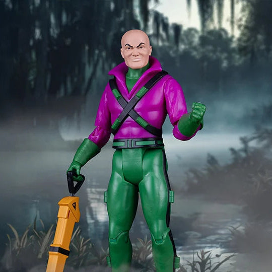 DC Super Friends Retro Lex Luthor Action Figure - Classic 8-Inch Collectible Toy for Display & Play - Perfect for DC Comics Fans, Collectors & Superhero Battles