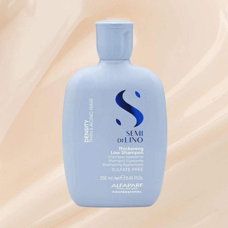 Alfaparf Semi Di Lino Density Shampoo & Conditioner Set with Hair Serum - Volumizing Treatment for Thin Hair - Salon Quality Hair Care Gift Set for Women & Men - Perfect for Daily Use & Special Occasions