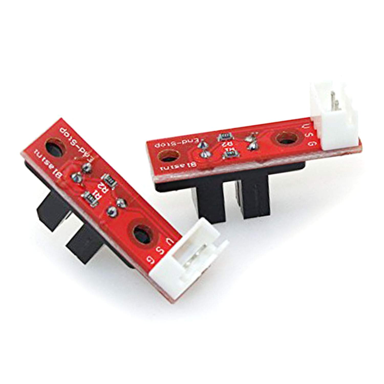 RLECS 2-Pack Optical Endstop Limit Switch for 3D Printer RAMPS 1.4 - Light Control Sensor with 3-Pin Cable | Perfect for DIY 3D Printing Projects & CNC Machine Upgrades