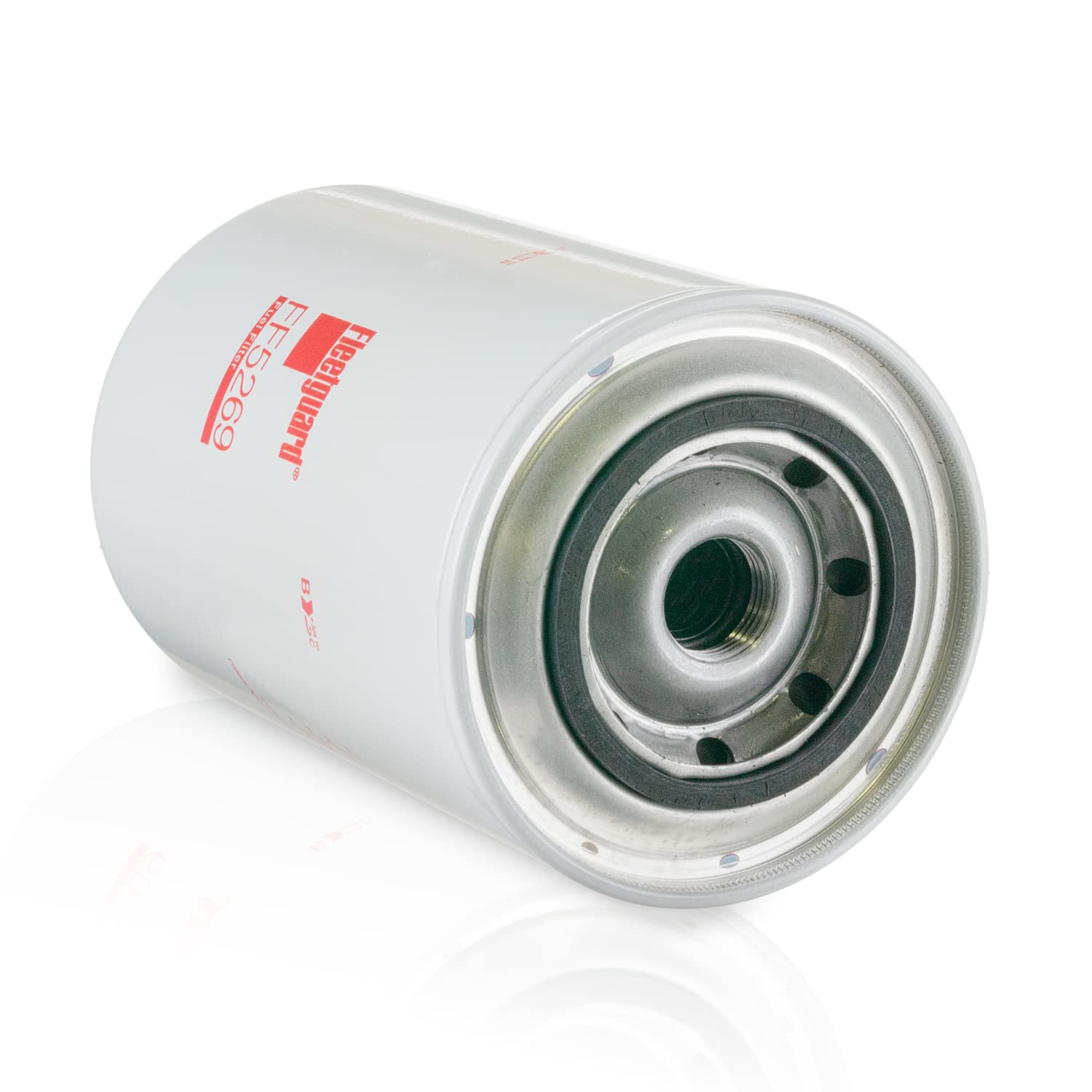 FF5269 Fleetguard Fuel Filter Spin-On - Compatible with Baldwin BF7629, Donaldson P551318, Luber Finer LFF3349, Perkins 26560137, Wix 33403 - Heavy Duty Replacement for Diesel Engines & Trucks