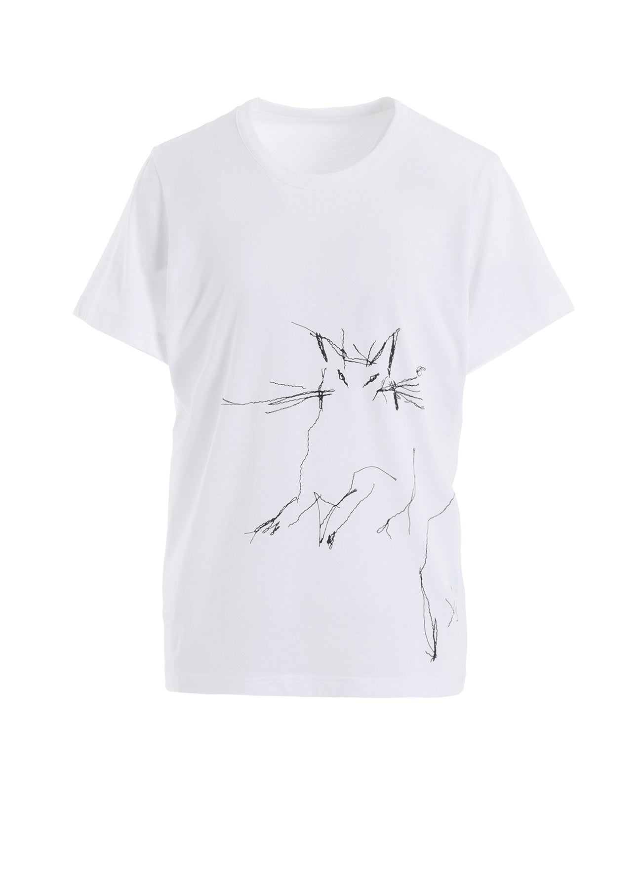 Soft Cotton Jersey Animal Print Round Neck Half Sleeve T-Shirt for Women - Casual Comfort Wear for Everyday Outfits & Summer Fashion