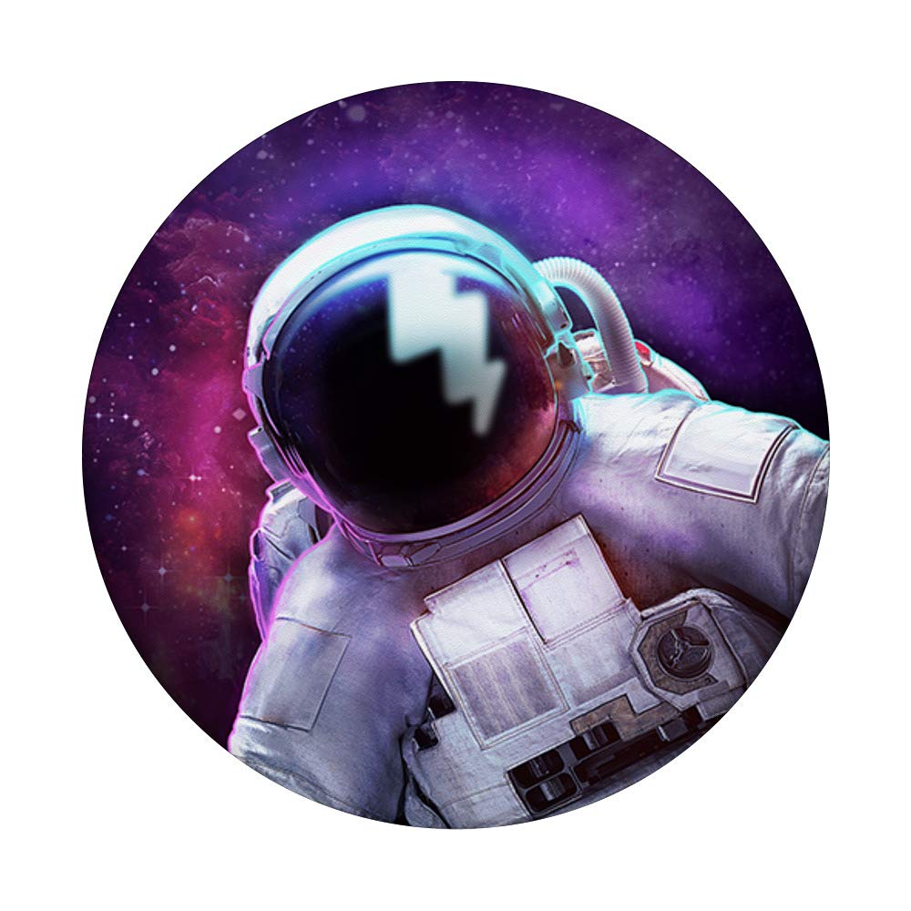Spacewalker PopSockets PopGrip - Interchangeable Phone Grip & Stand for iPhone, Samsung, Tablets | Perfect for Selfies, Gaming, and Hands-Free Viewing