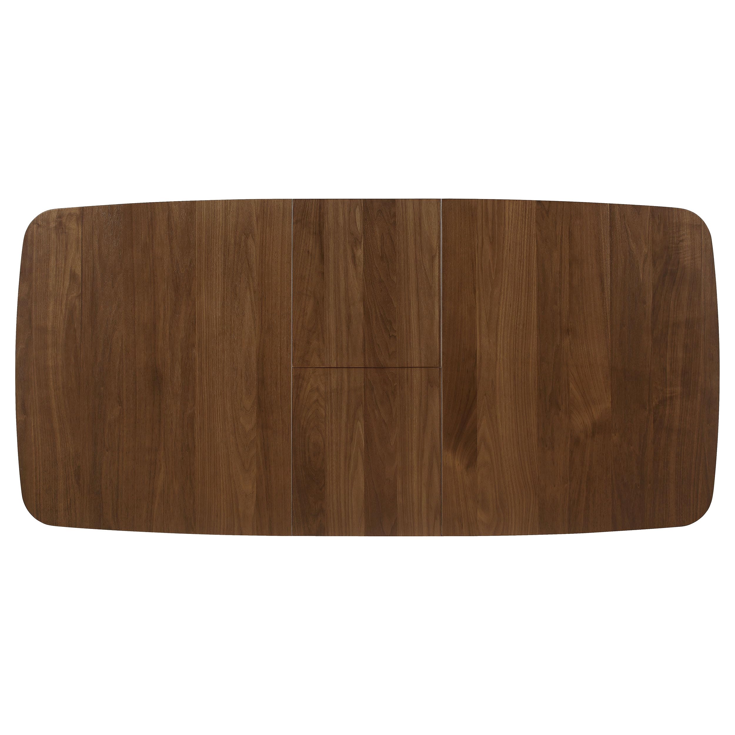 Natural Walnut Coaster Dining Table - 106591 - Perfect for Small Spaces, Apartments & Breakfast Nooks
