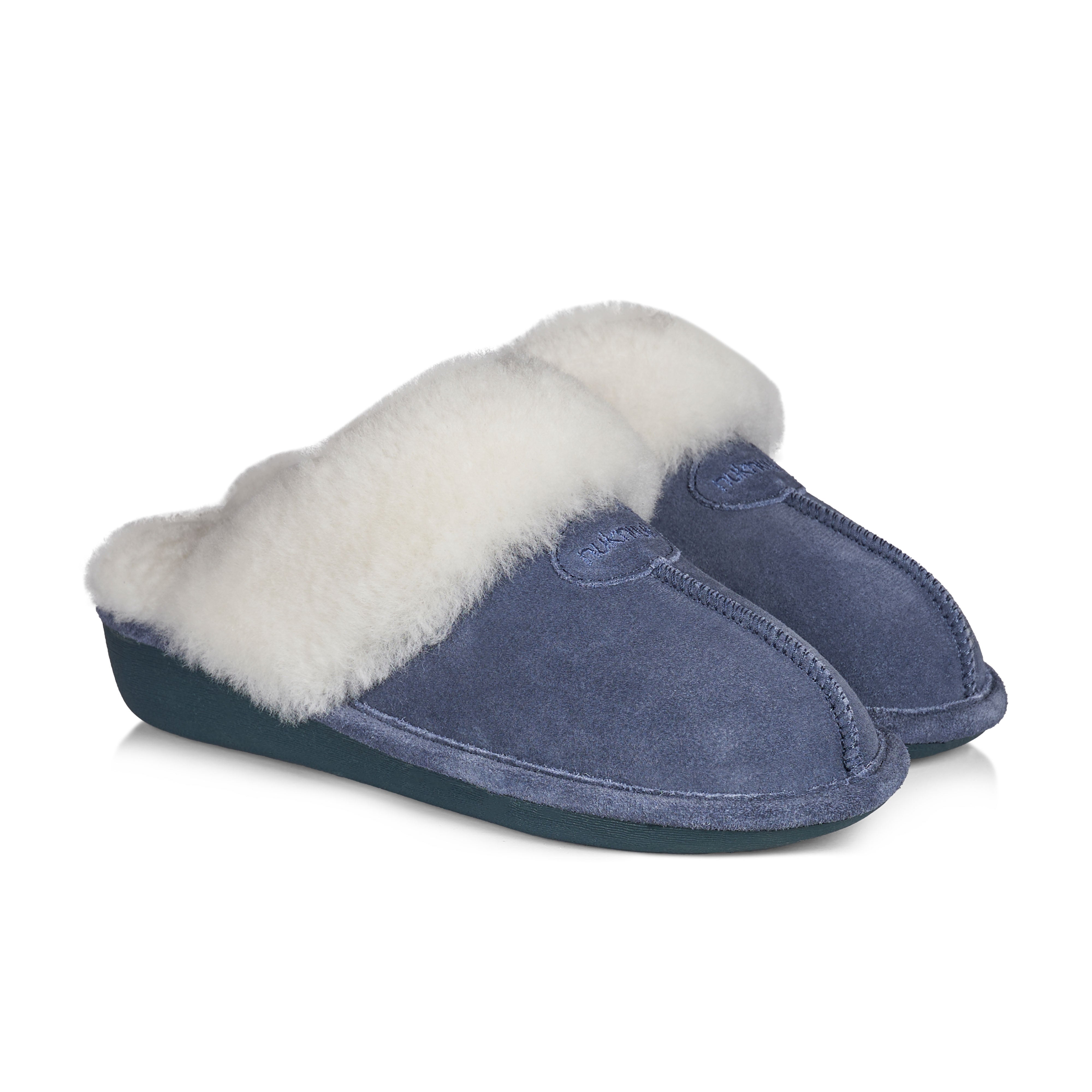 Becca Women's Cozy Memory Foam Slippers - Soft House Shoes for Women, Denim Blue - Perfect for Indoor Comfort, Lounge Wear & Relaxation at Home
