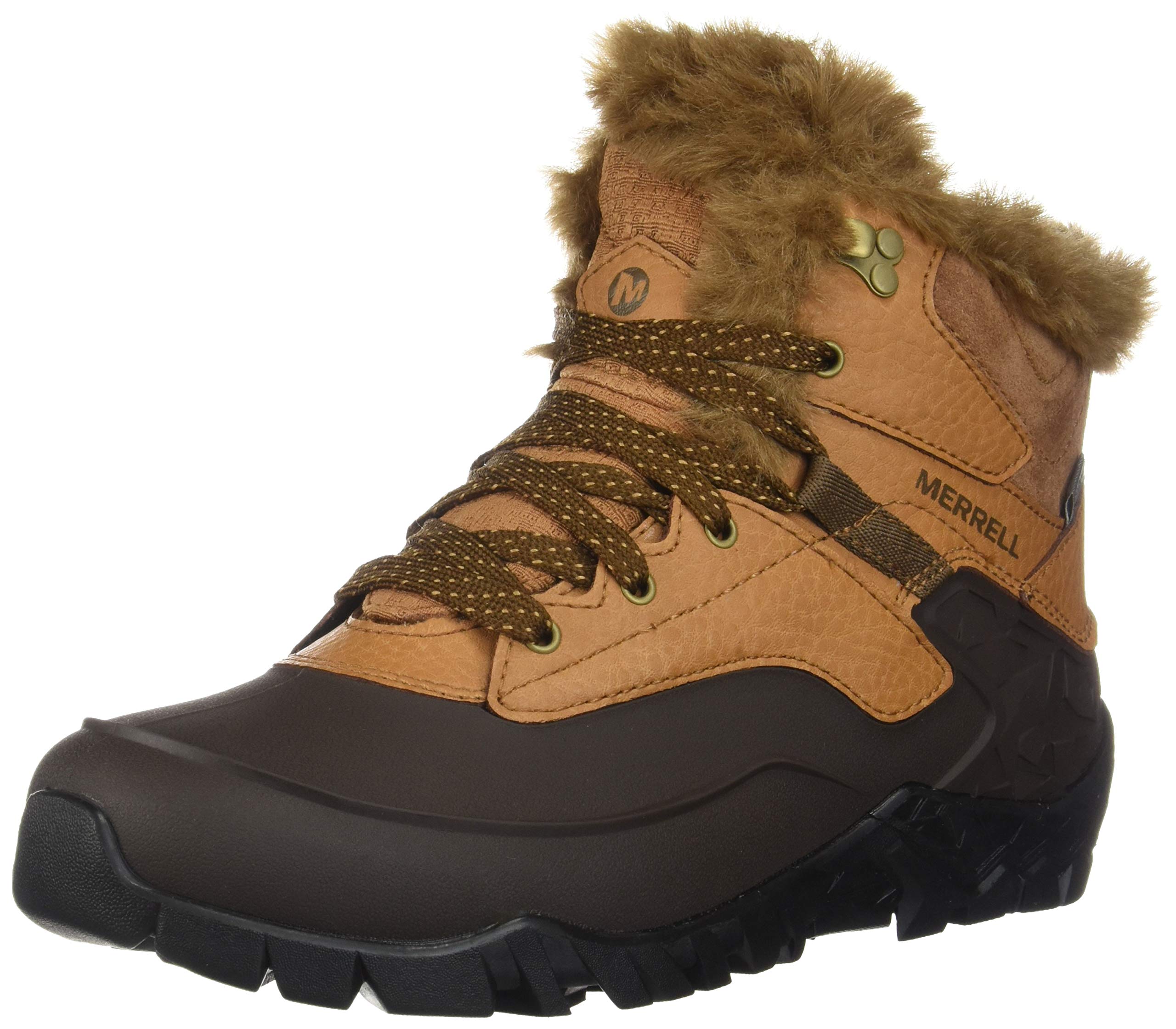 Merrell Women's Aurora 6 Ice Plus Waterproof Winter Snow Boots - Warm Insulated Hiking Boots for Snowy Trails & Cold Weather Adventures