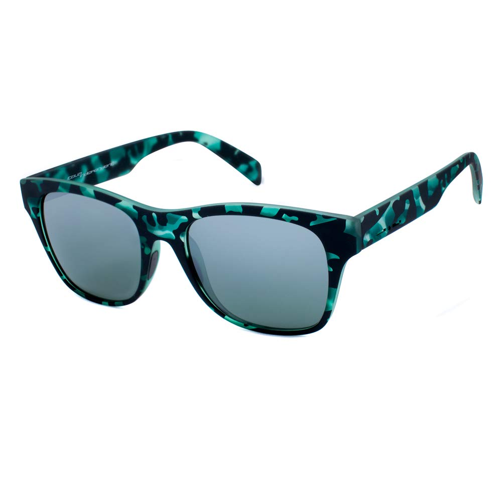 Italia Independent 901 Square Sunglasses - Green UV Protection for Men & Women | Perfect for Driving, Beach, and Outdoor Activities