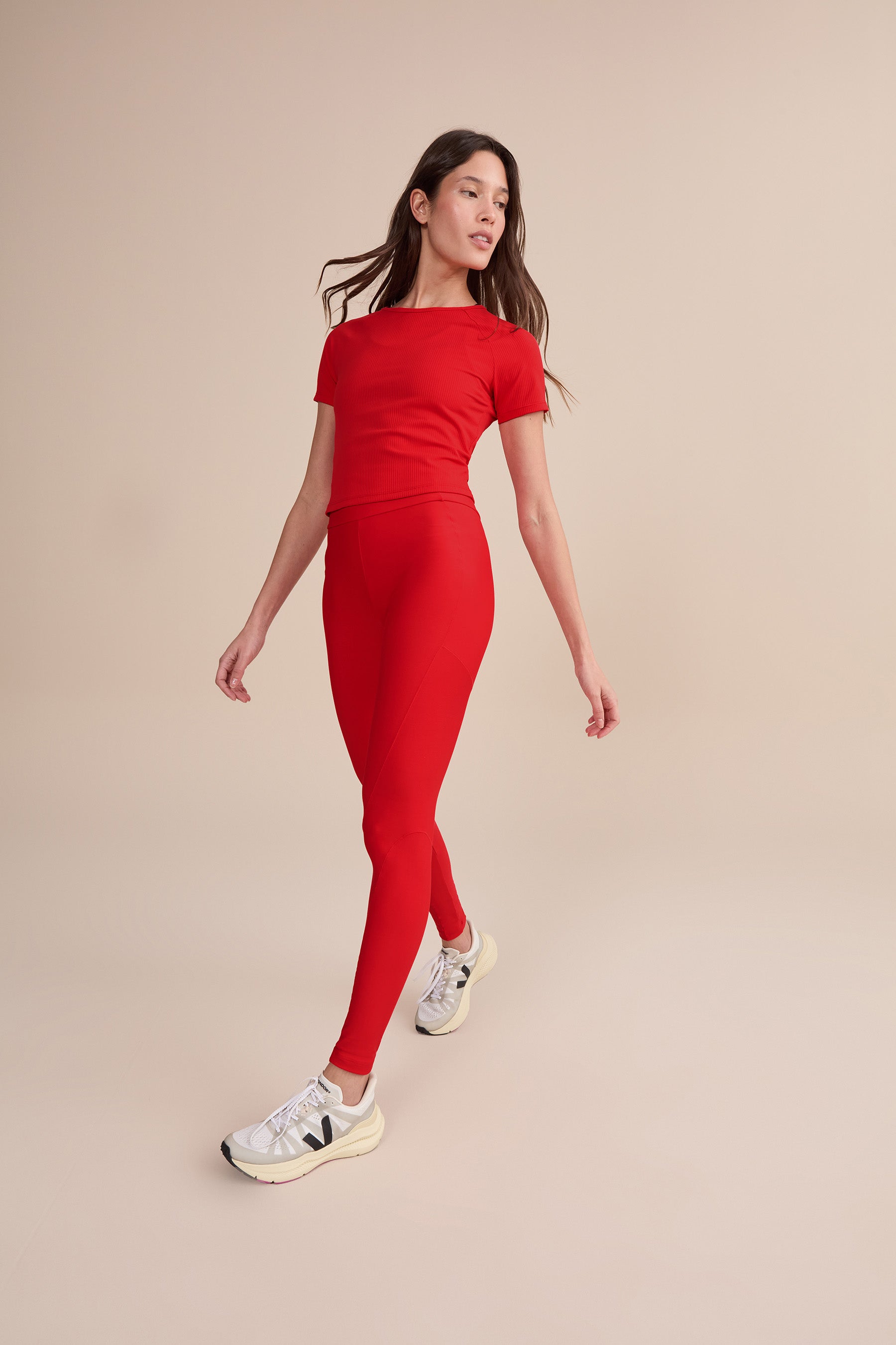 Stylish Raglan Ribbed Knit Top for Women - Comfortable Long Sleeve Casual Shirt - Perfect for Layering, Office Wear & Everyday Outfits