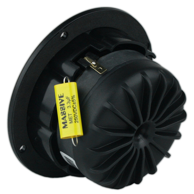 CT30 60 Watts RMS Flush Mount 30mm Silk Dome Tweeter - High-Quality Car Audio Speaker for Clear Sound in Vehicles & Home Theaters