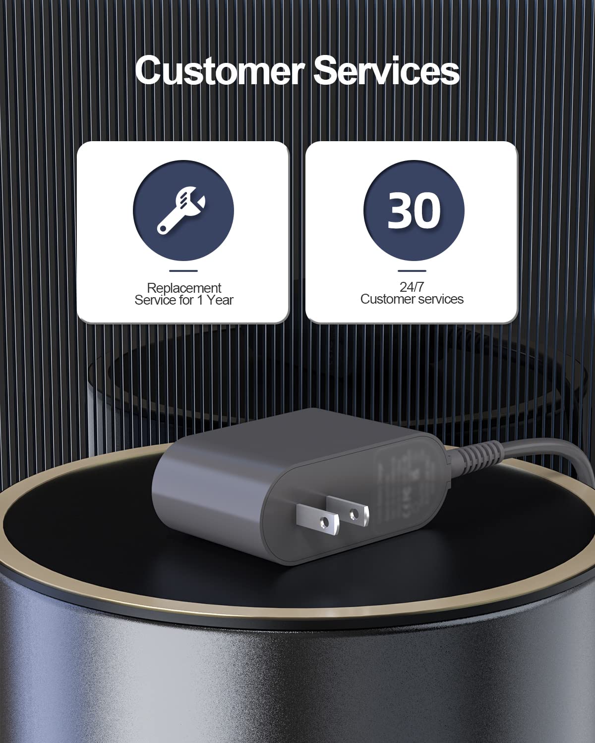 Original 26.1V Fast Charger Compatible with Dyson V6 V7 V8 Cordless Vacuum - Perfect for Home Cleaning & Quick Recharge