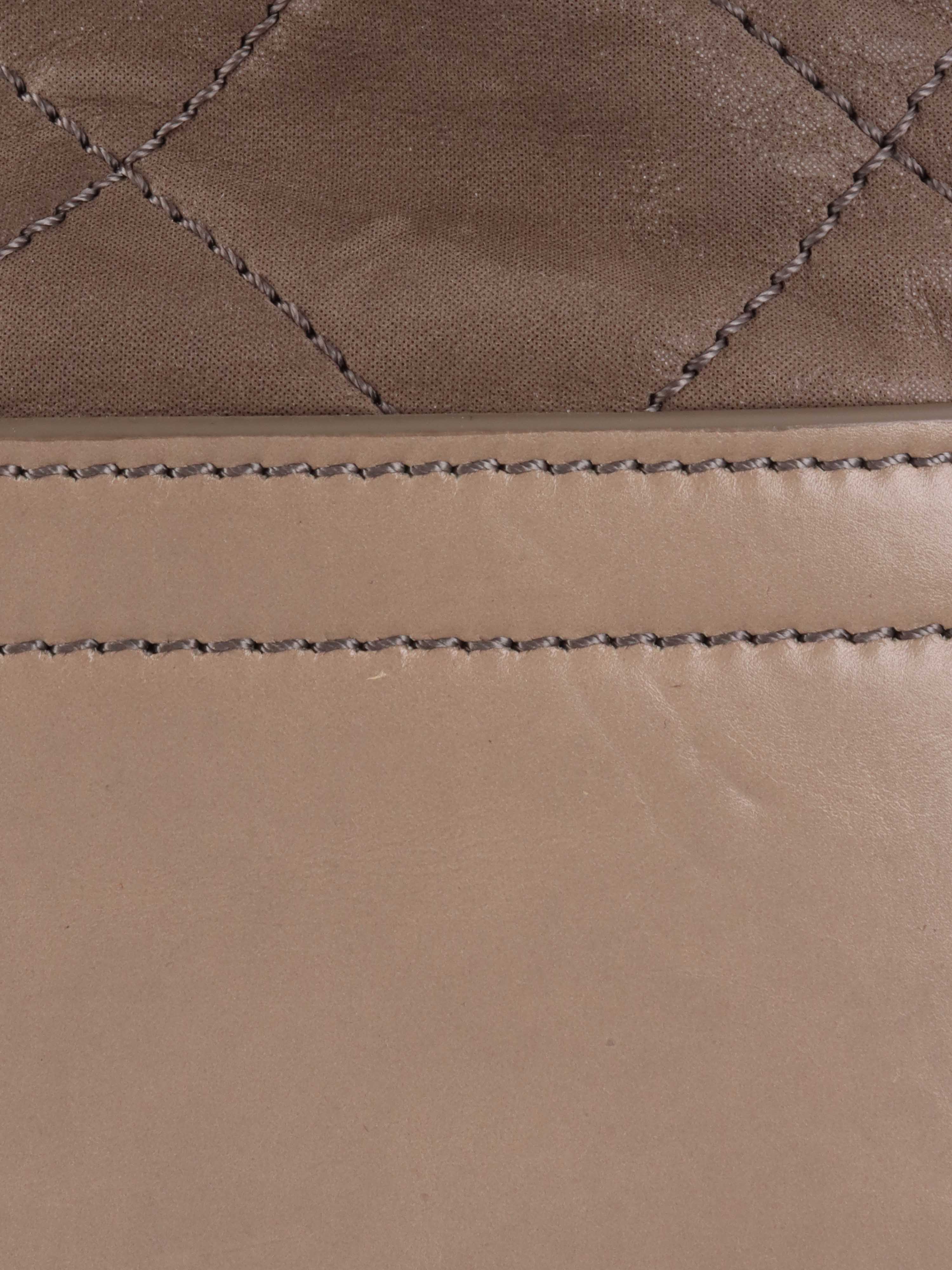 Chanel Grey Quilted Calfskin Tote Bag - Luxury Designer Handbag for Women | Perfect for Work, Travel & Everyday Use