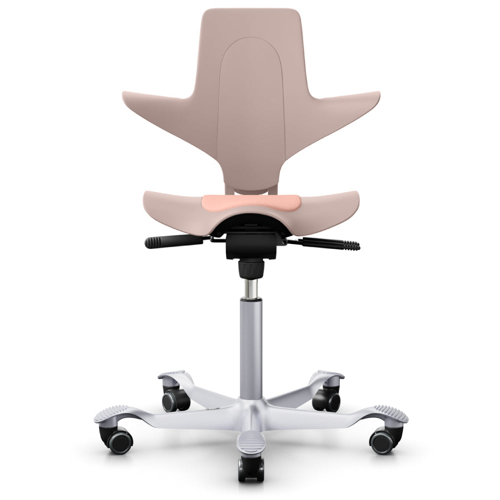 HÅG Capisco 8010 Ergonomic Saddle Chair - Adjustable Height & Tilt for Office & Home Workspace - Perfect for Standing Desks, Computer Work & Creative Studios