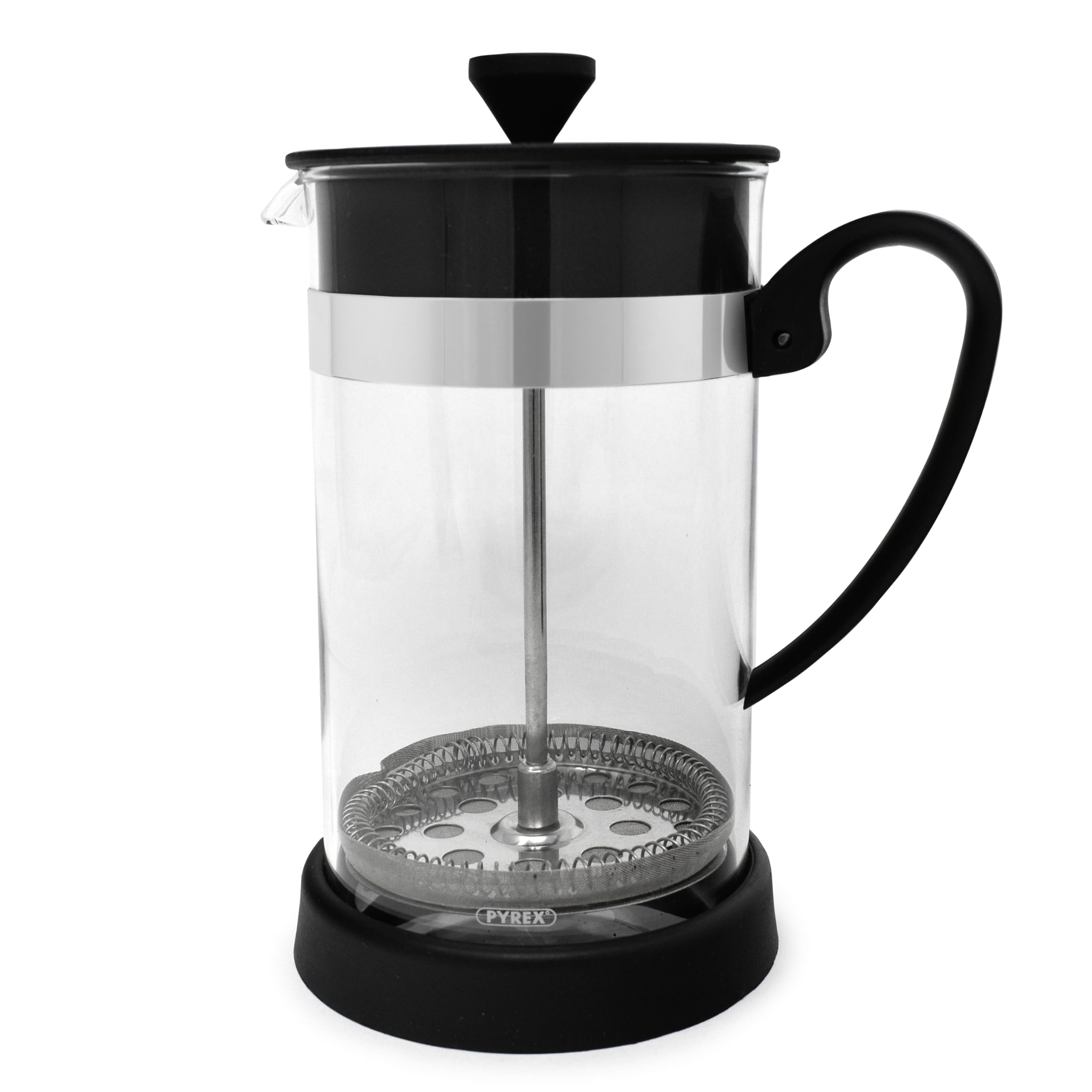 Norpro Stainless Steel Coffee and Tea Maker - 4 Cup French Press for Rich Flavor - Perfect for Home, Office, and Camping Brewing