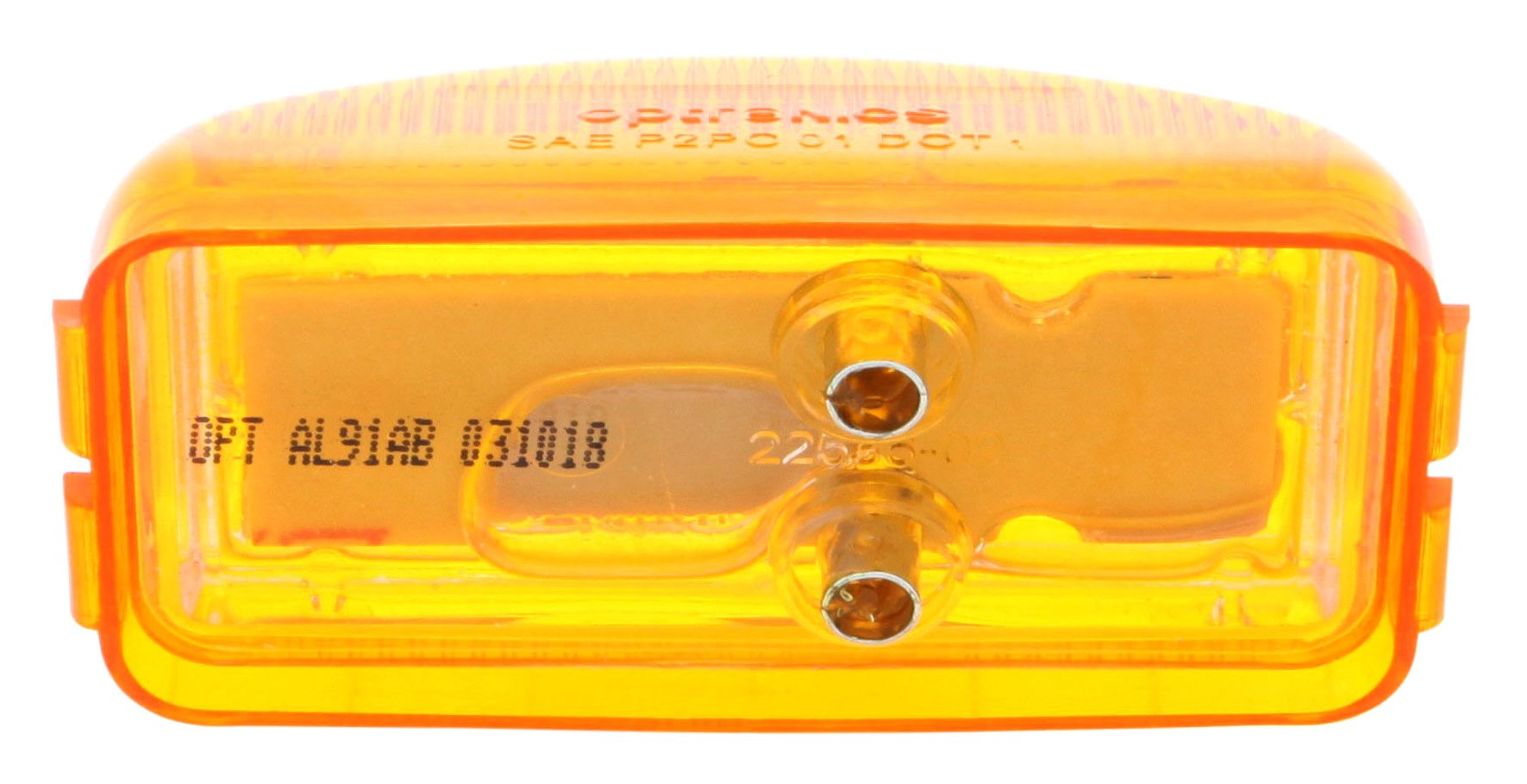 Optronics AL91ABP LED Clearance and Marker Light - Heavy Duty Truck Trailer Safety Lights for Night Driving & Visibility