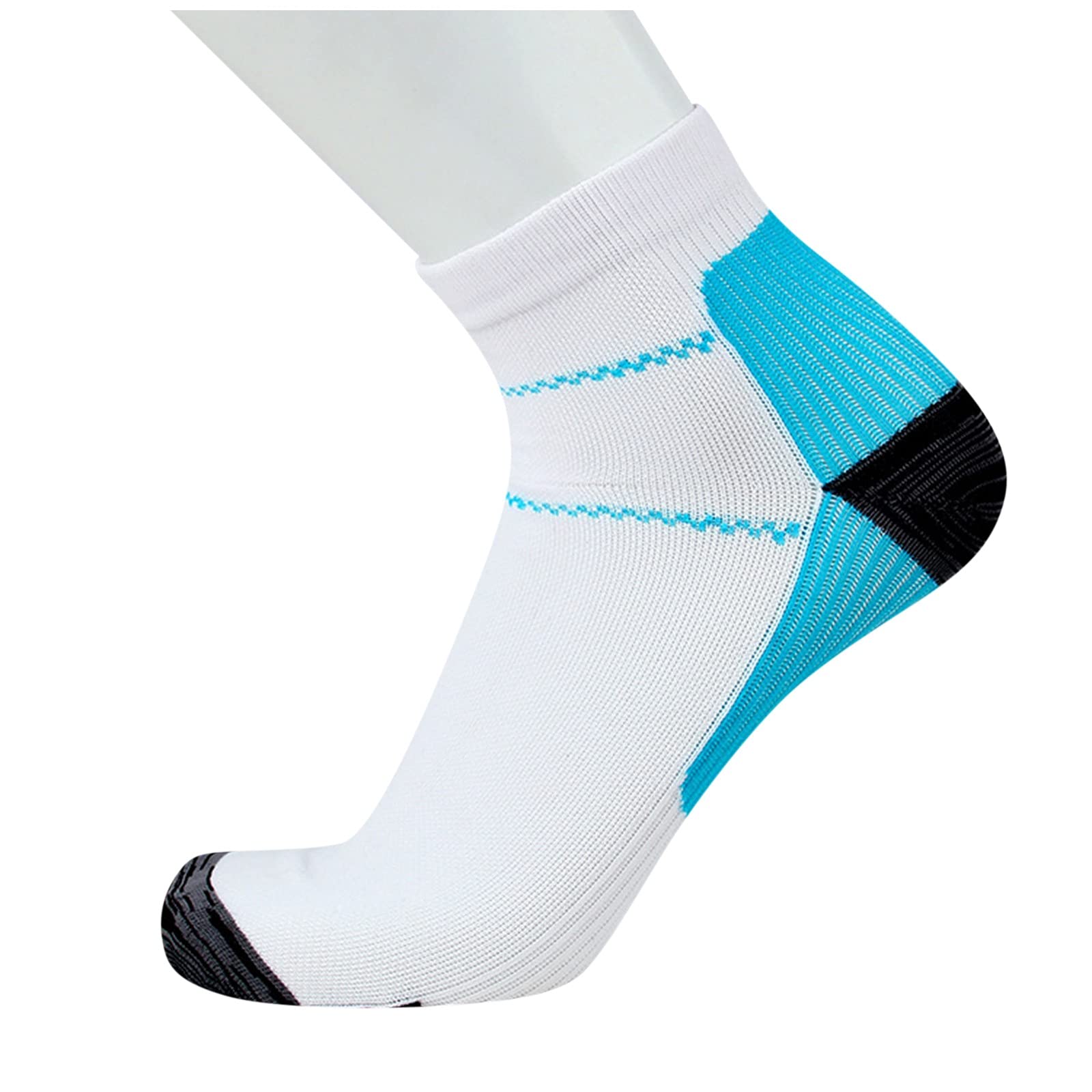 Women's Low Cut Compression Socks - Anti-Slip, Moisture Wicking Sports Socks for Cycling, Hiking & Running - Breathable & Comfortable for Active Lifestyles