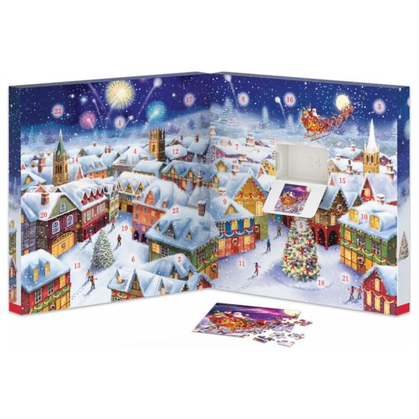 Christmas Advent Calendar - Countdown to Christmas with 24 Days of Holiday Memories & Joy | Perfect for Family Traditions, Gift Giving & Festive Home Decor