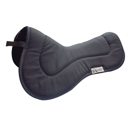 Exselle Cotton Half Pad for Horses - Breathable & Comfortable Saddle Pad for Riding, Training, and Show Jumping - Ideal for Equestrian Sports and Horse Care