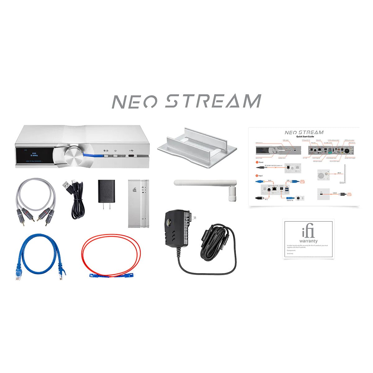 iFi Neo Stream - High-Resolution Network Audio Streamer for Audiophiles | Perfect for Home Theater & Hi-Fi Systems