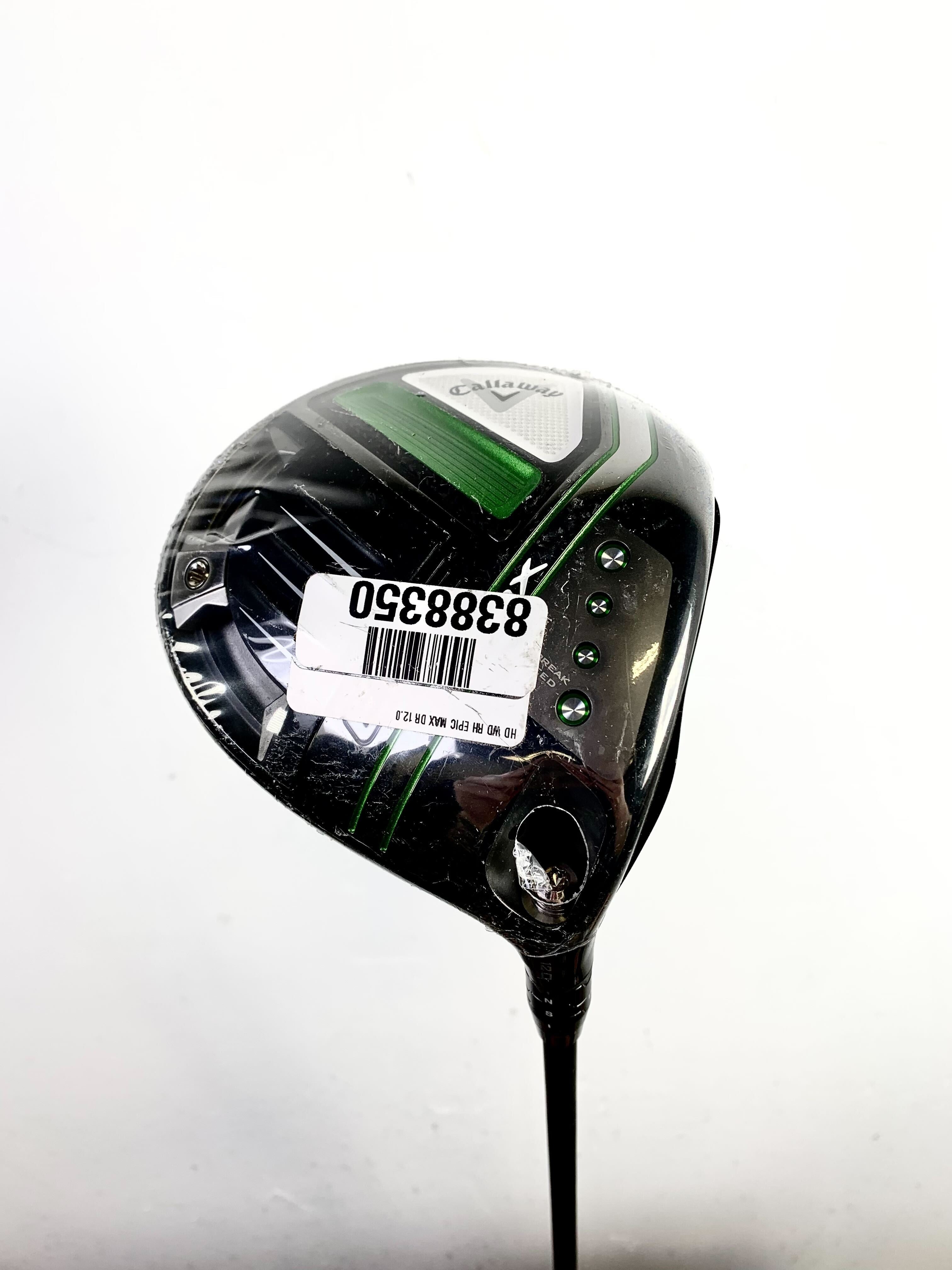 Used Callaway Epic Max Driver Right Handed 12° Regular Flex Golf Club for Men - Perfect for Long Drives & Fairway Shots on the Course