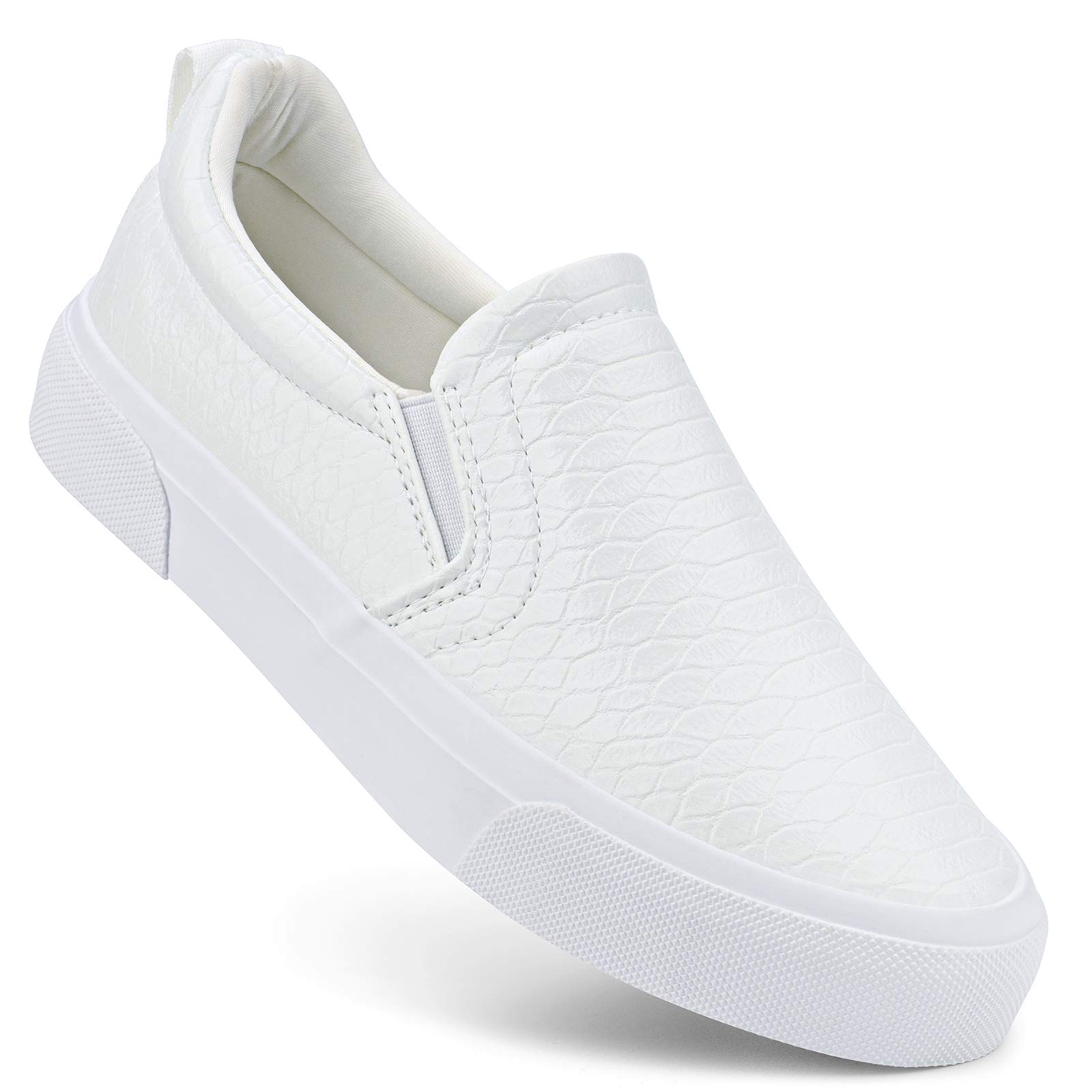 **JENN ARDOR Women's Slip-On Sneakers - Comfortable Memory Foam Loafers for Walking, Casual & Fashion - Perfect for Work, Travel & Everyday Wear**