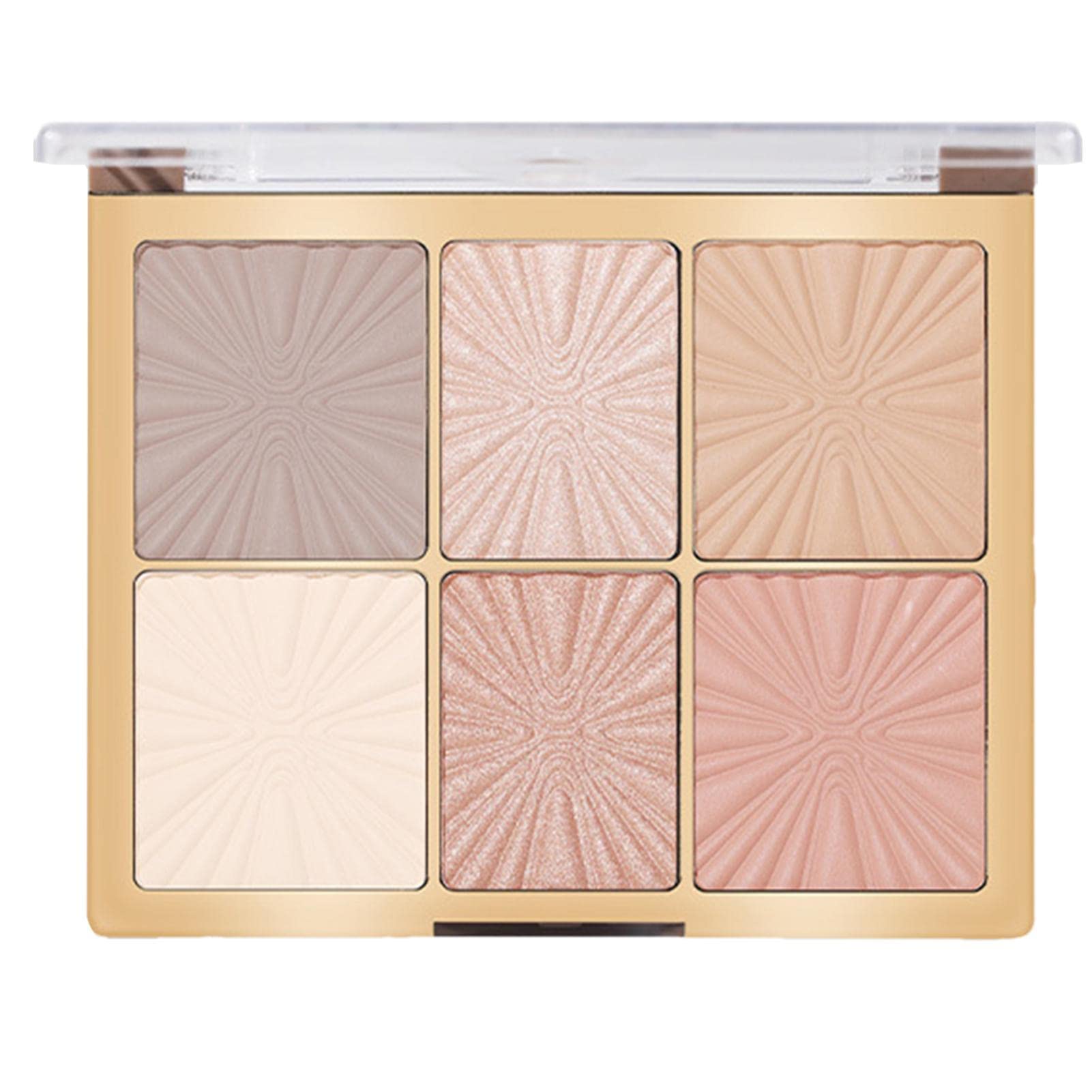 6-Color Highlight & Concealer Palette - Dark Circle Corrector, Blemish Cover, Color Correcting Makeup Kit by Fulenyi | Perfect for Contouring, Highlighting & Color Correction