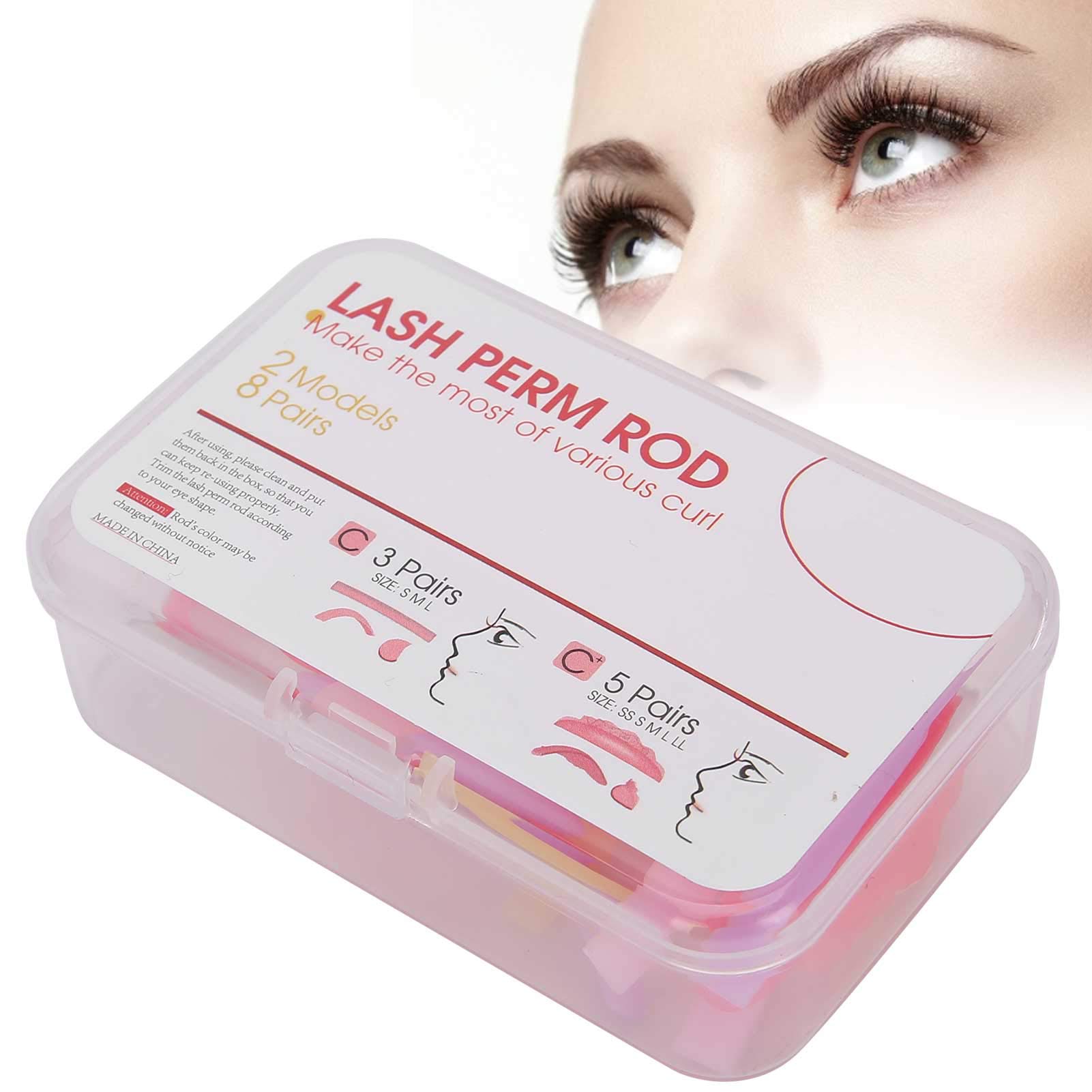 Professional Silicone Eyelash Perming Curler & Lifting Pad - Reusable Lash Perming Tool for Salon & Home Use - Perfect for DIY Eyelash Lifting & Volume Enhancement