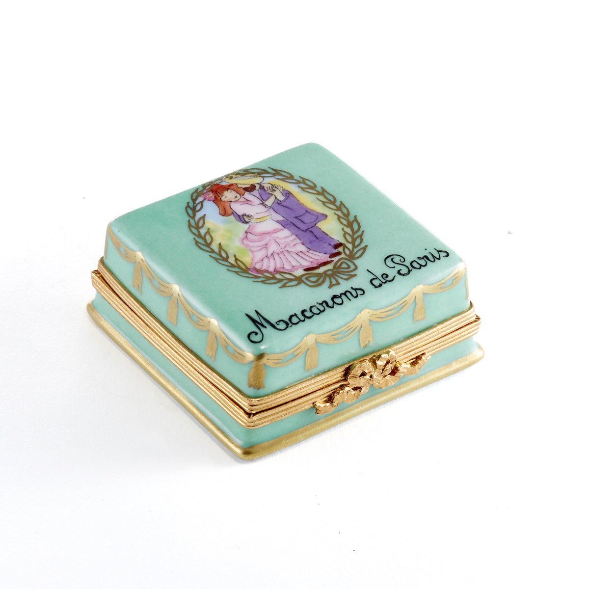 Premium French Macarons Gift Box - Delicious Assorted Flavors for Holidays, Parties & Special Occasions | Limoges Porcelain Inspired Packaging