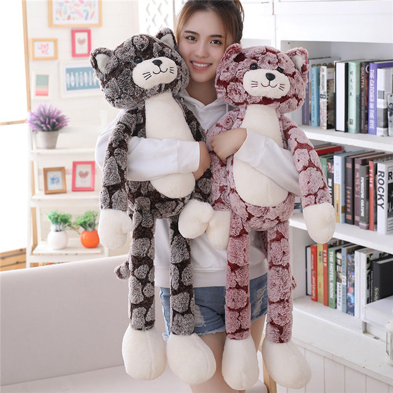 King Paws Extra Large Soft Plush Cat Toy - Giant Cuddly Stuffed Animal for Kids & Adults - Perfect for Gifts, Home Decor, and Stress Relief
