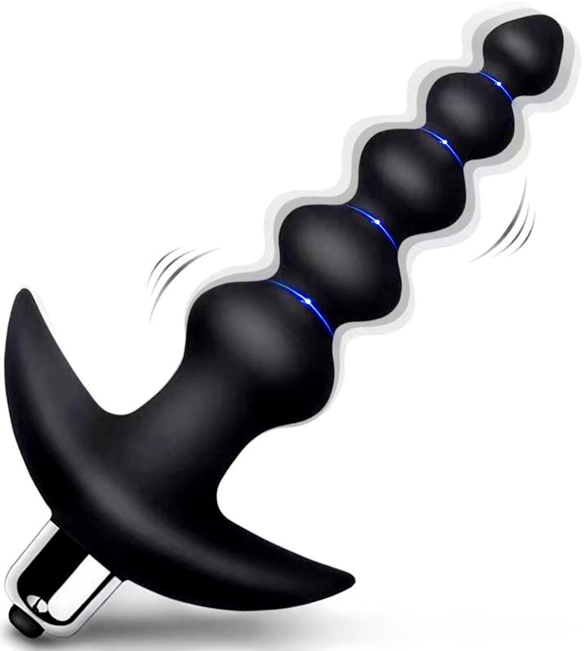10-Speed Vibrating Anal Plug & Prostate Massager for Men - Remote Control Butt Plug, Anal Beads Adult Toy for Couples & Solo Play - Perfect for Sensual Exploration & Intimate Pleasure